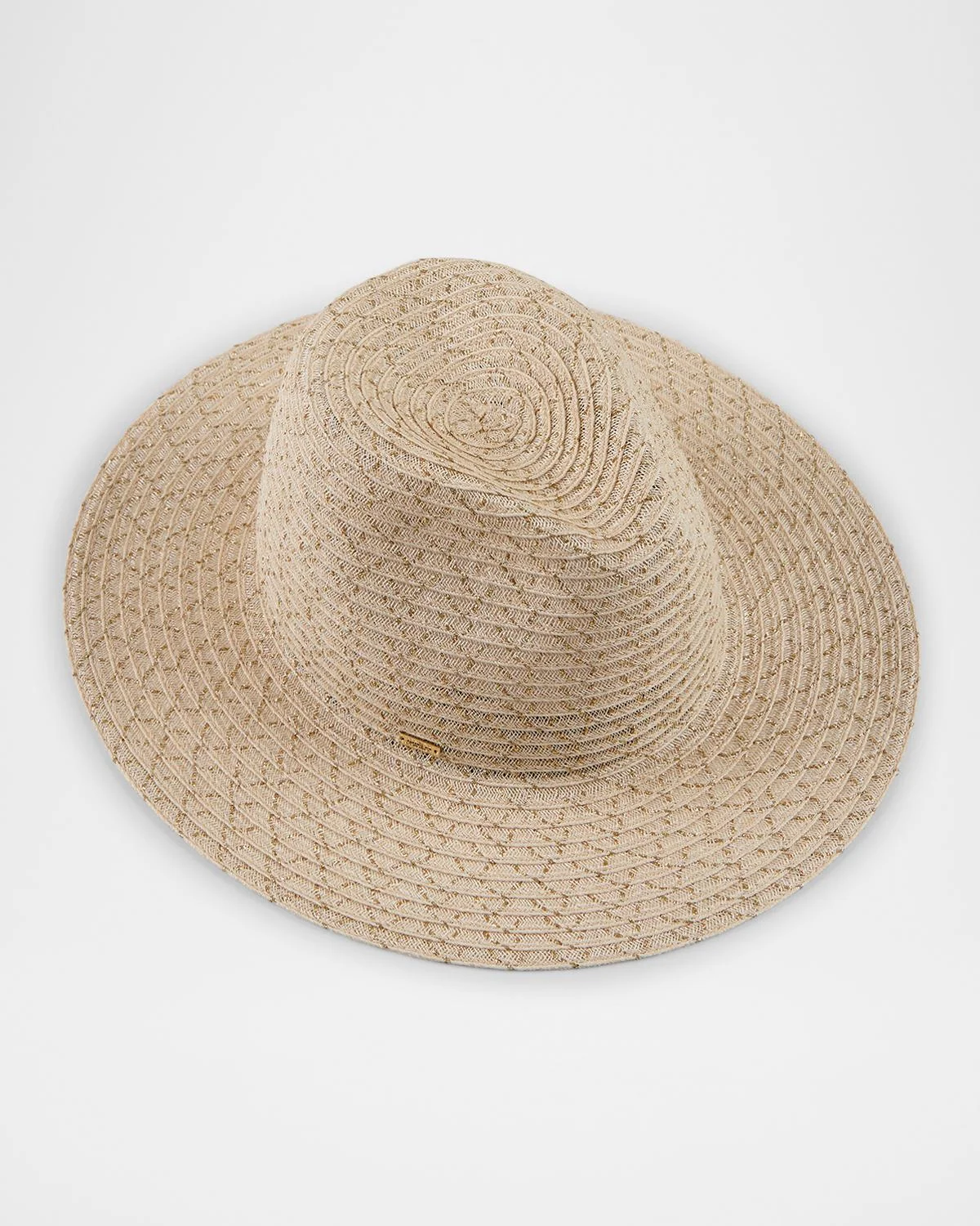 Courtney Hemp Straw Fedora Hat - 1