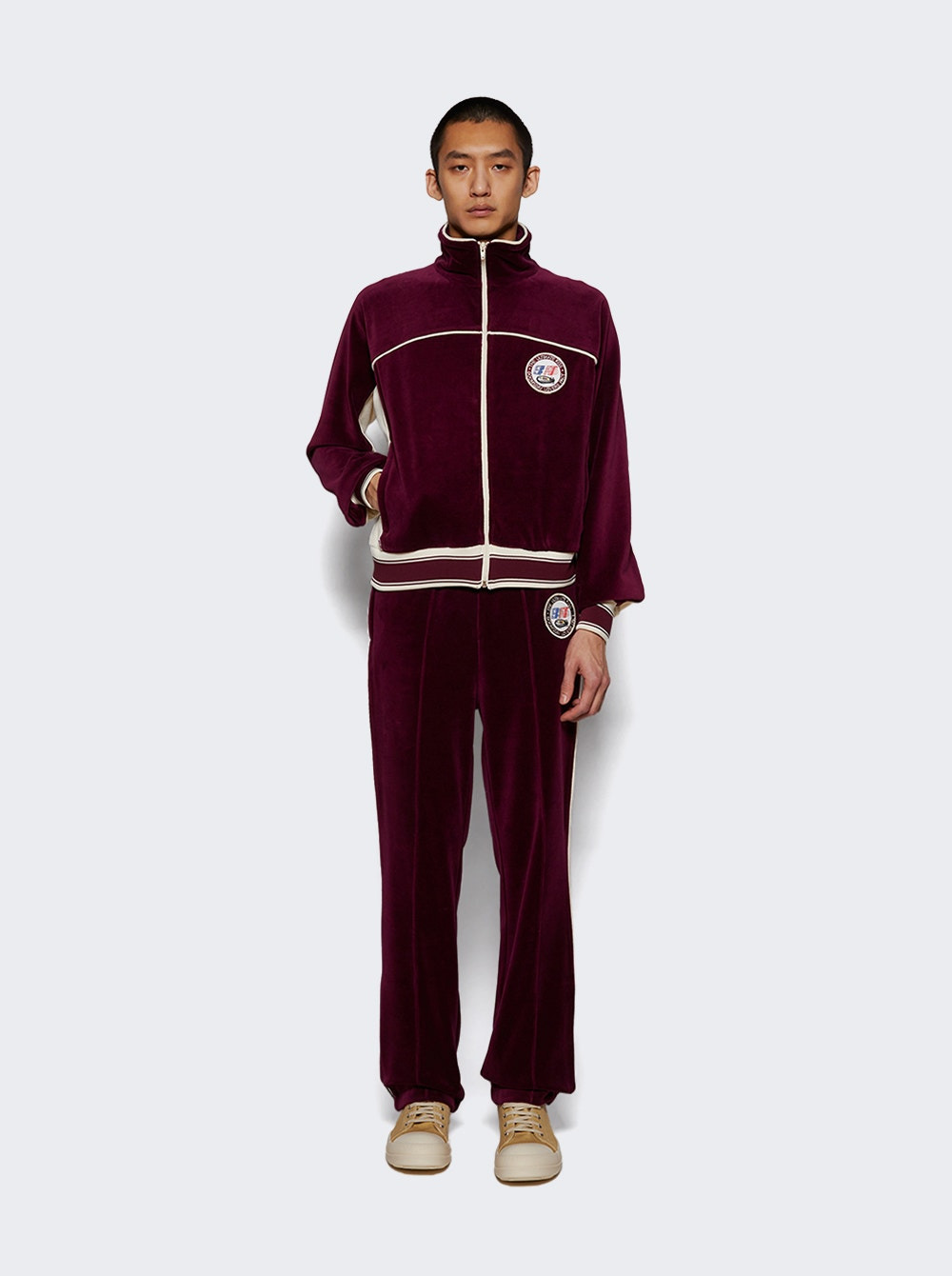 Lm Track Jacket Burgundy - 5