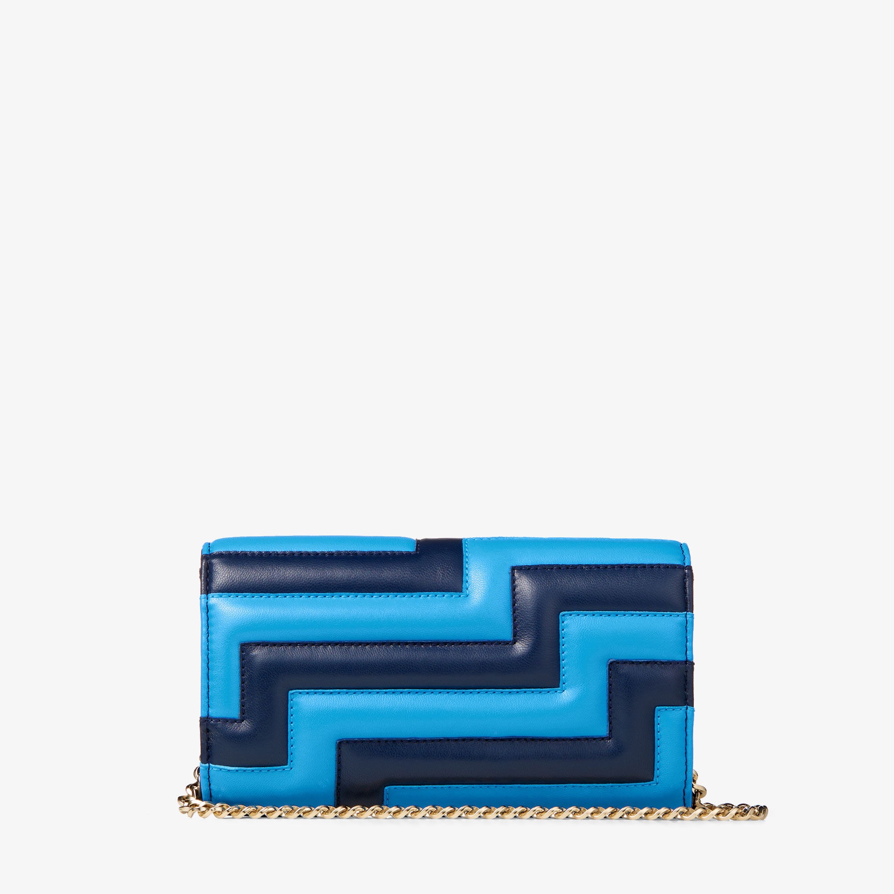 Avenue Wallet with Chain
Navy and Sky Avenue Nappa Leather Wallet with Chain - 5