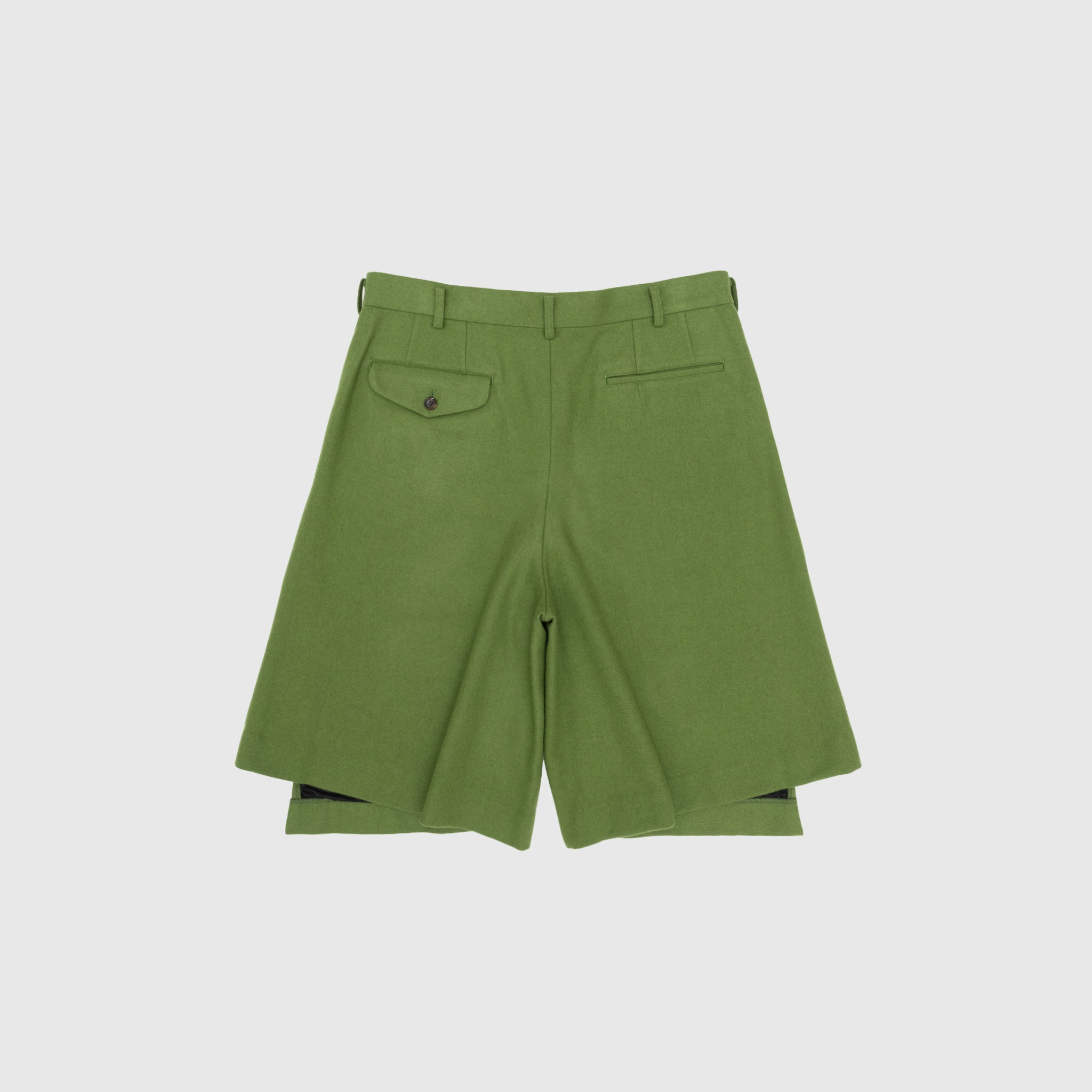 WOOL FLANNEL SHORTS - 7