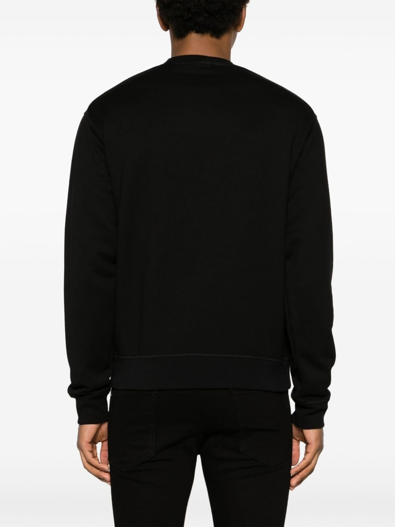 Icon-print cotton sweatshirt 4