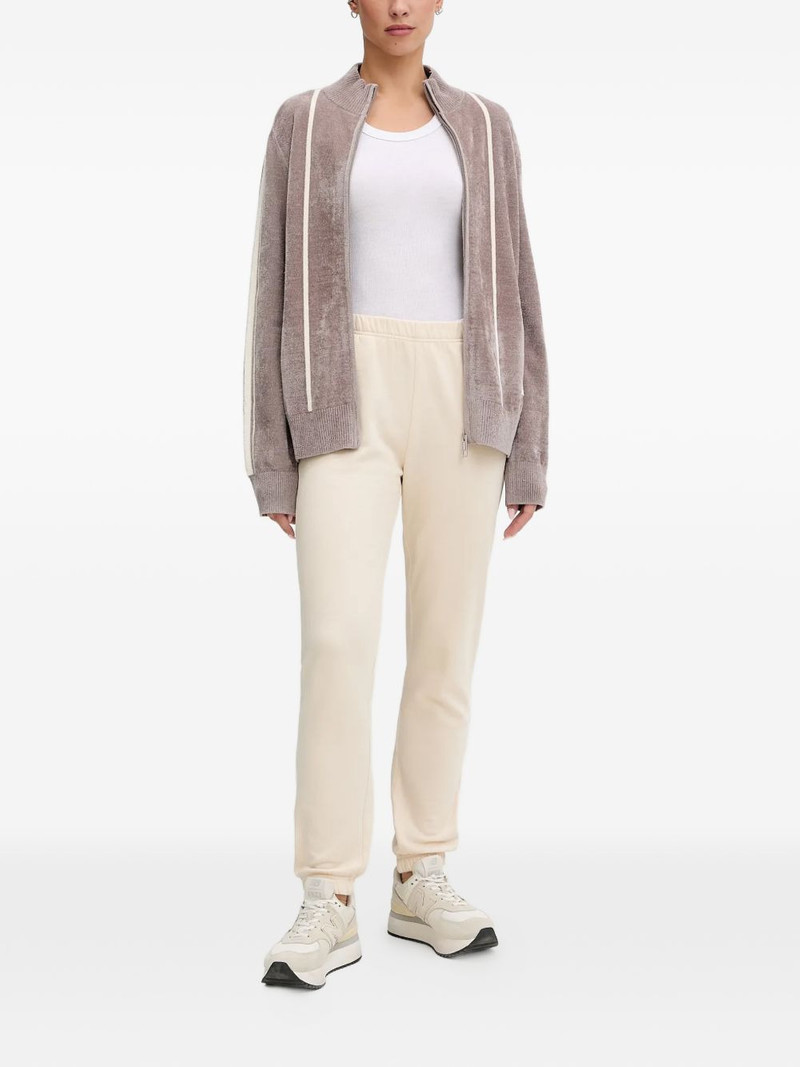 GUESS USA striped zip-up sweatshirt outlook