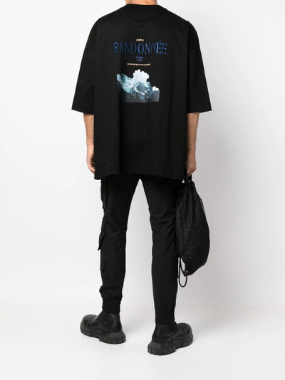 JUUN.J graphic-print short-sleeve T-shirt outlook