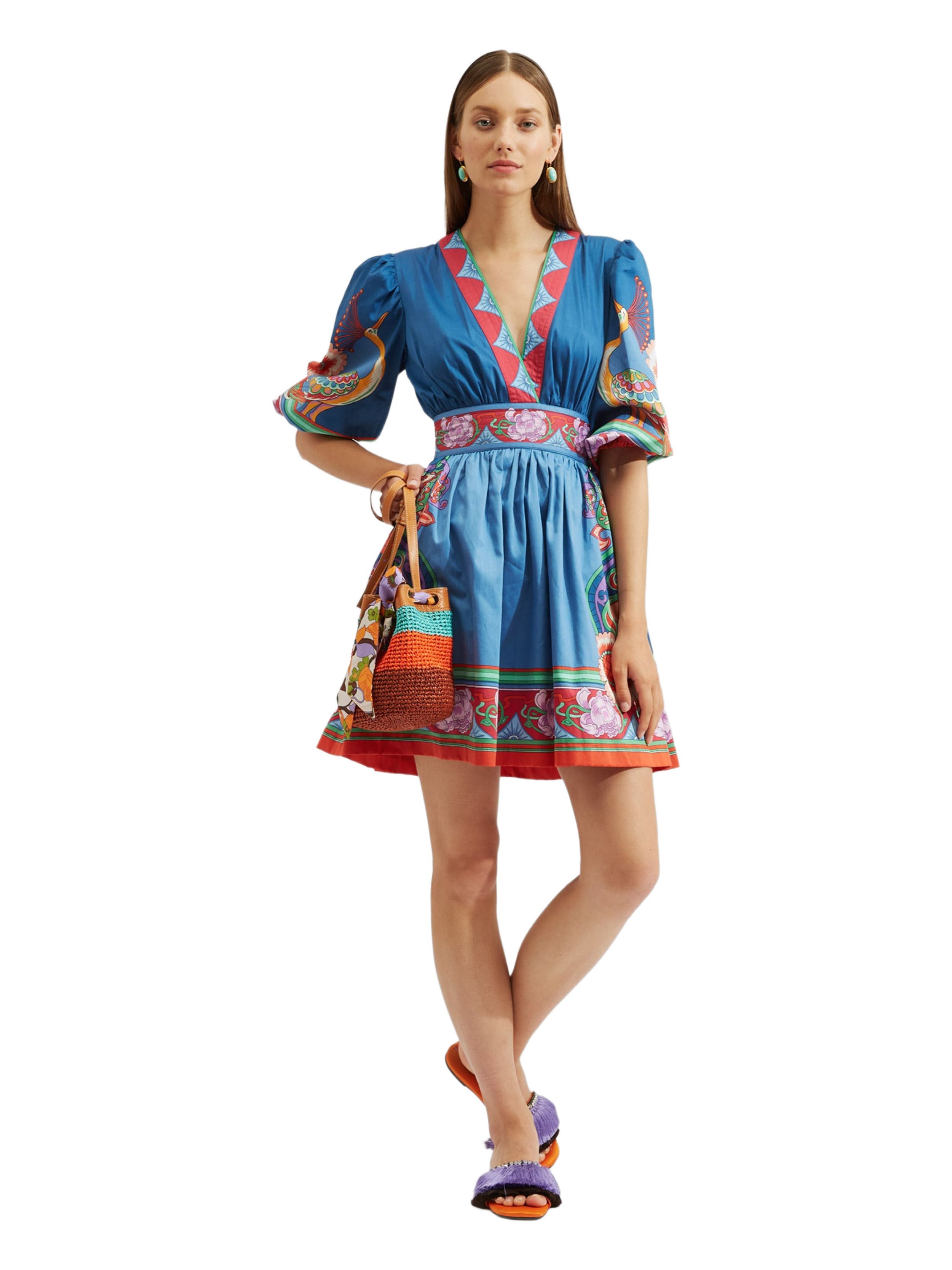 La DoubleJ Margherita Dress Taormina Placée Navy at Nordstrom - 1