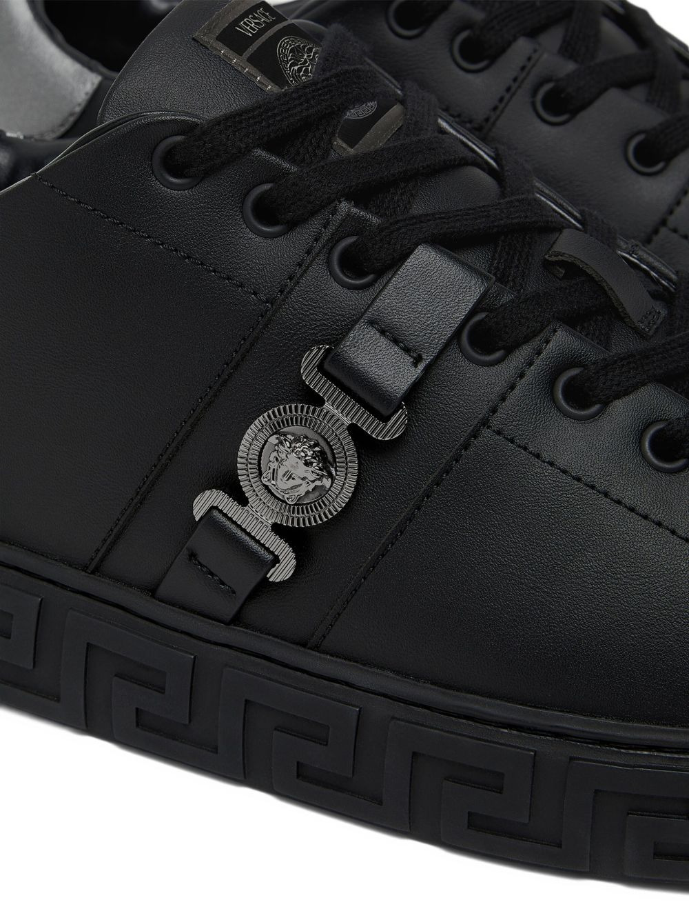 Greca La Medusa-embellished sneakers - 5