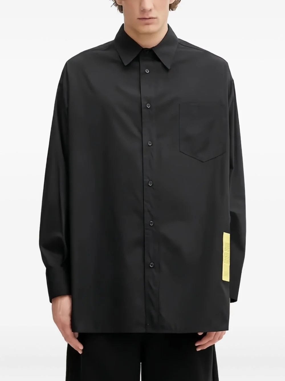 long-sleeved pocket shirt - 1