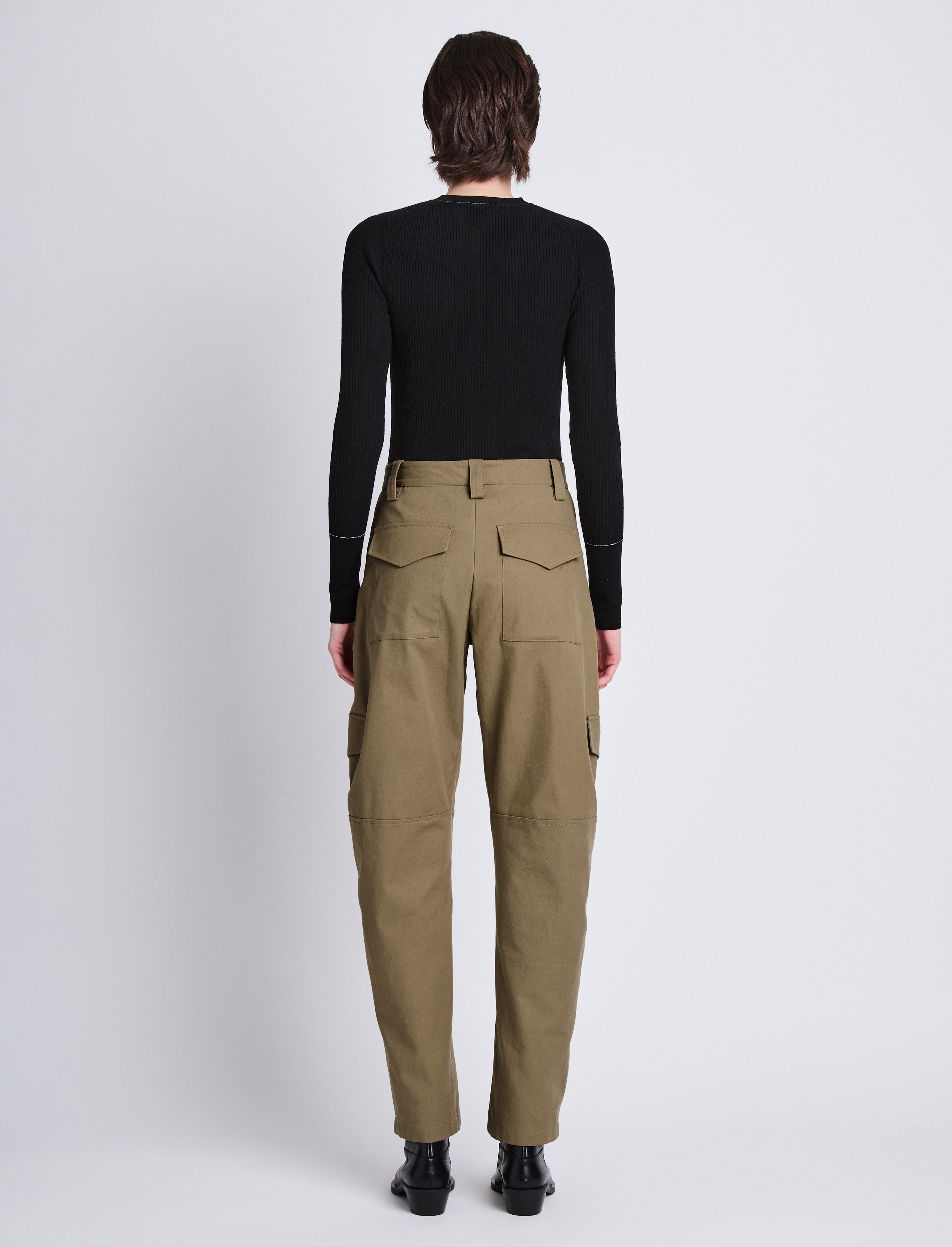 Jackson Cargo Pant in Cotton Twill - 4
