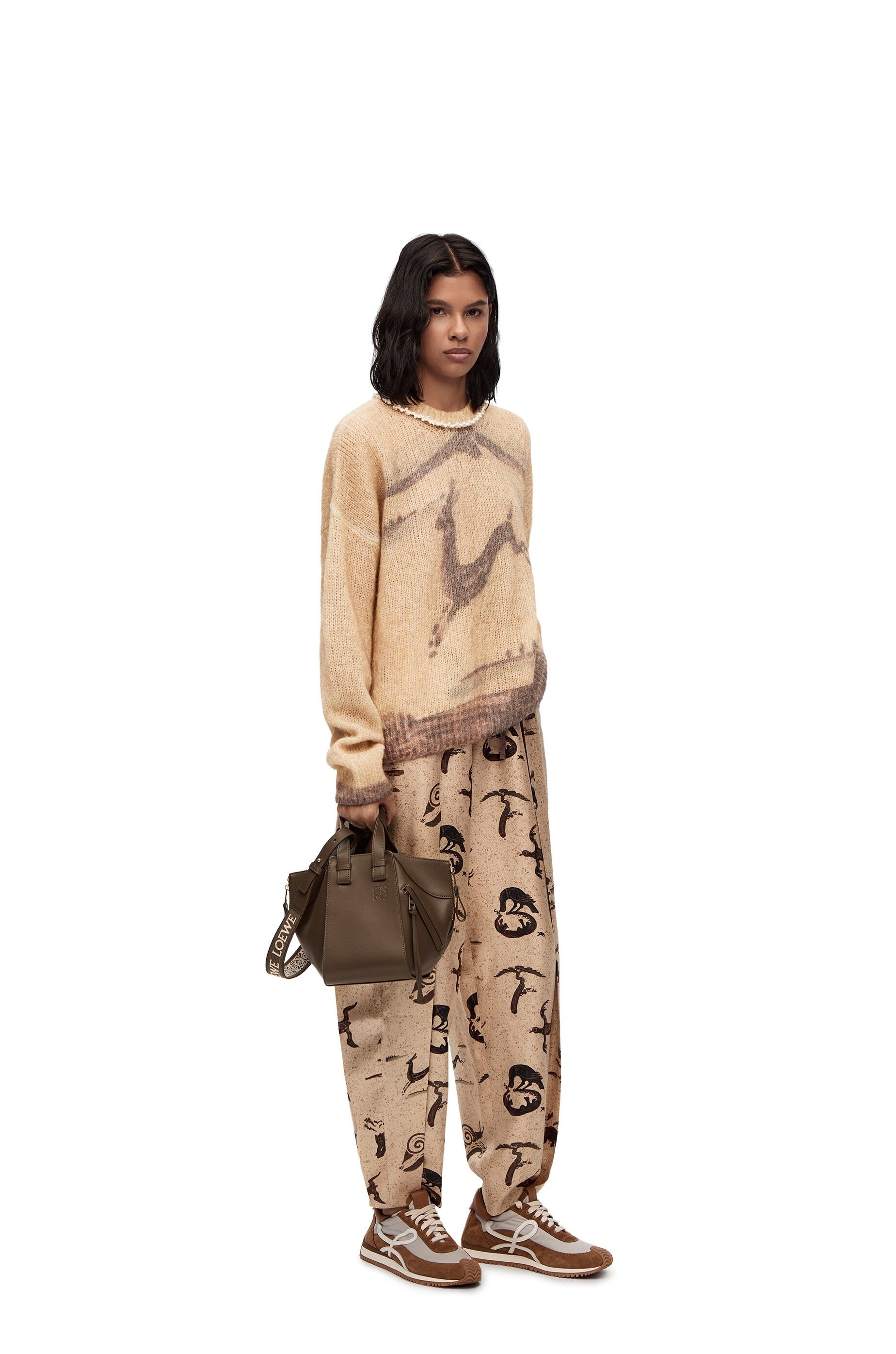 Deer sweater in mohair and wool blend - 2