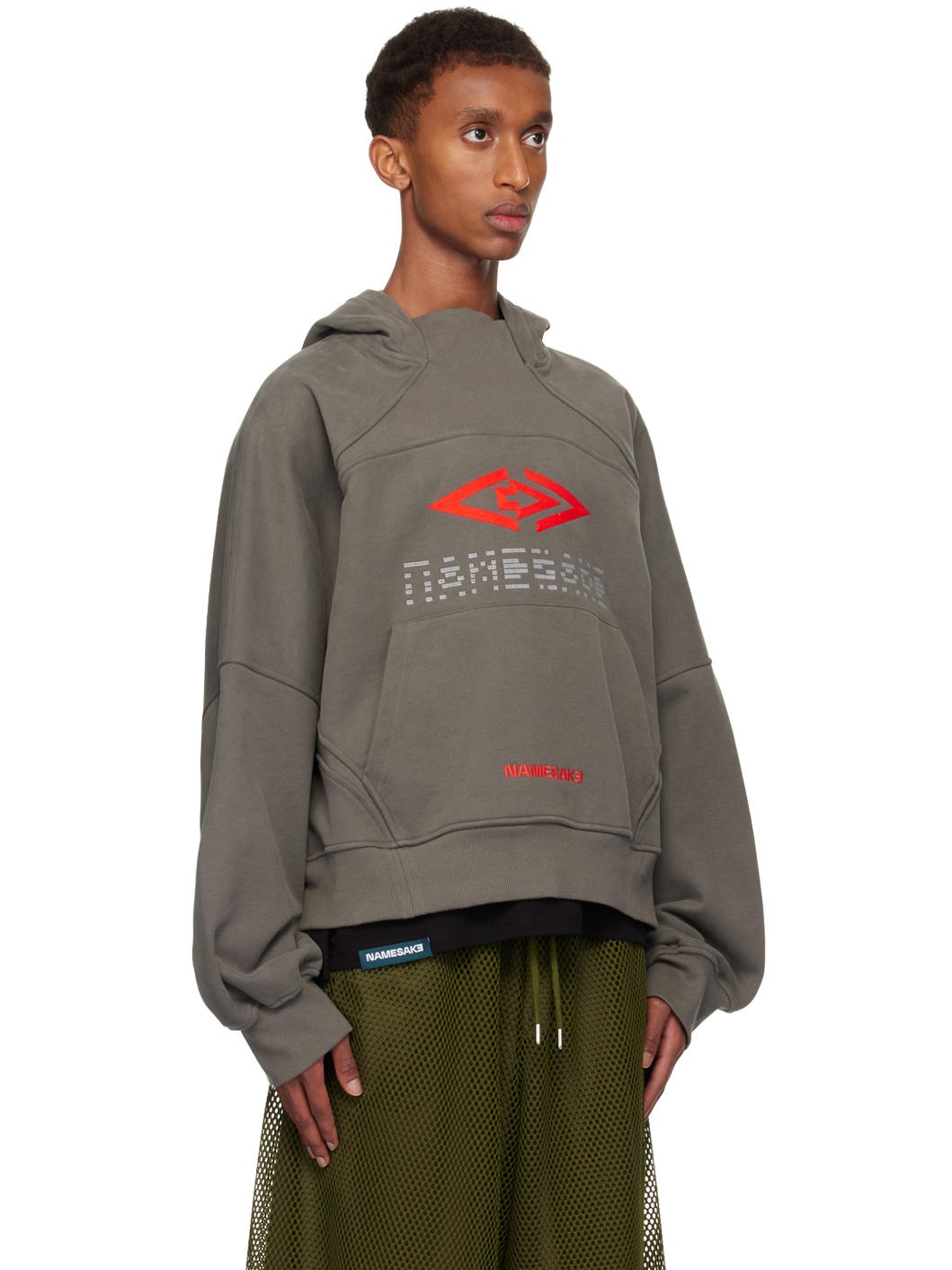 Gray Chester Pullover Hoodie - 2