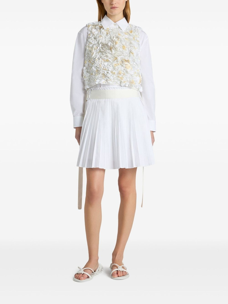 Ports 1961 flower-appliqué top outlook