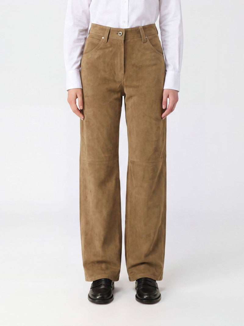 BRUNELLO CUCINELLI Pants Woman color Beige 1