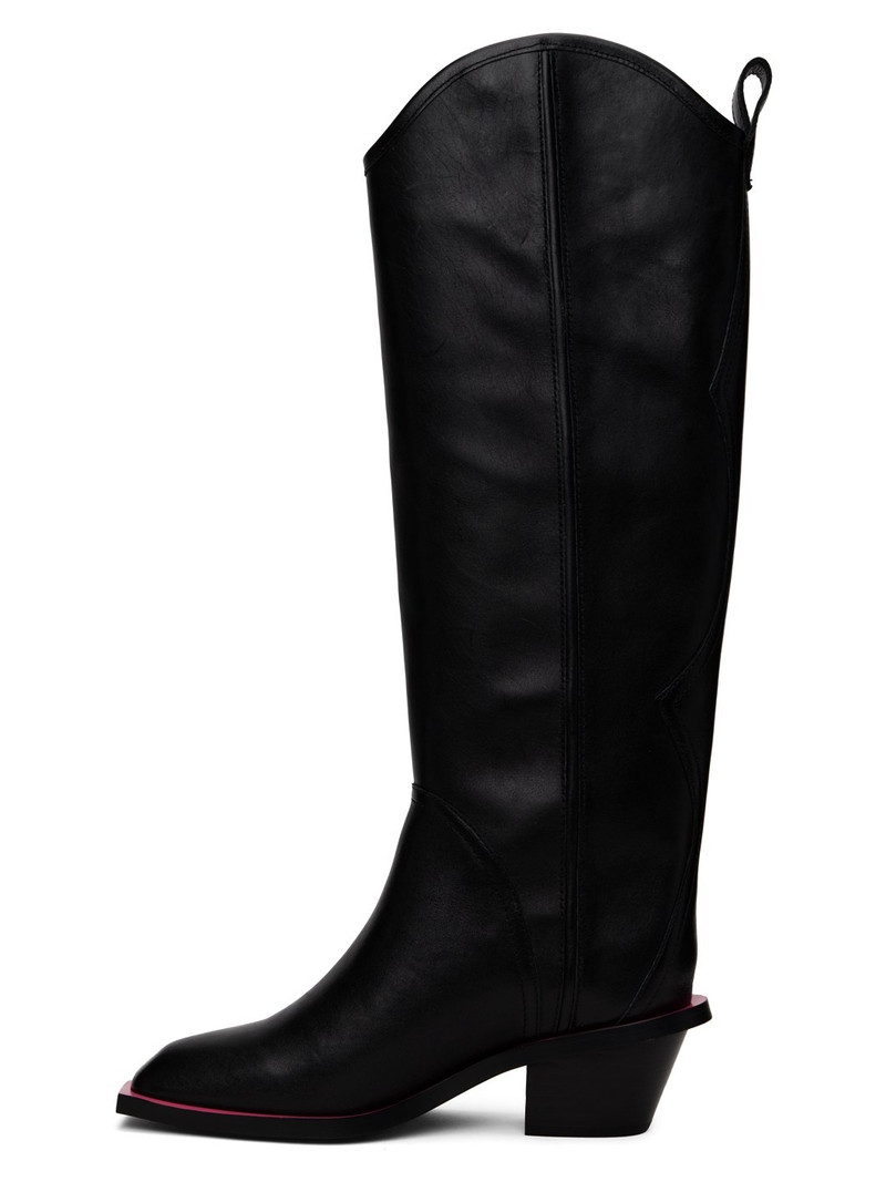 MSGM Black Donna Boots outlook