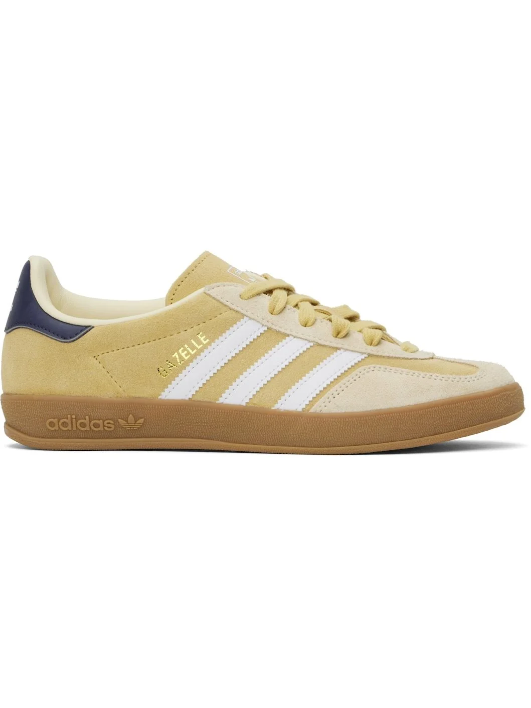 Tan Gazelle Indoor Sneakers - 1