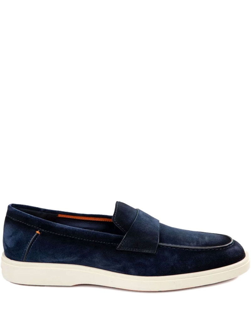 suede penny loafers 1