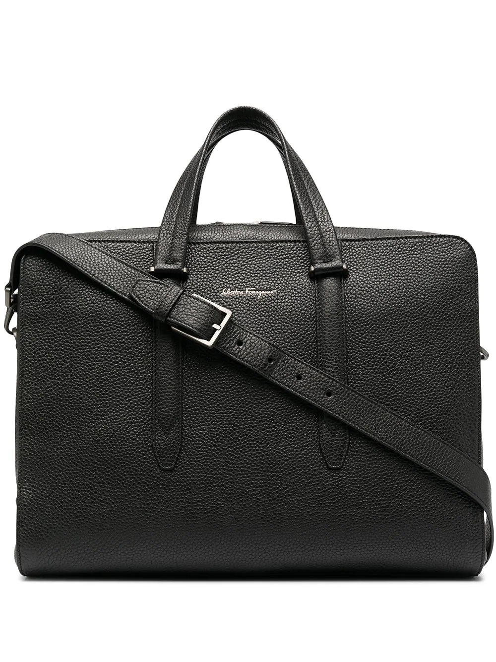 logo embossed briefcase - 1