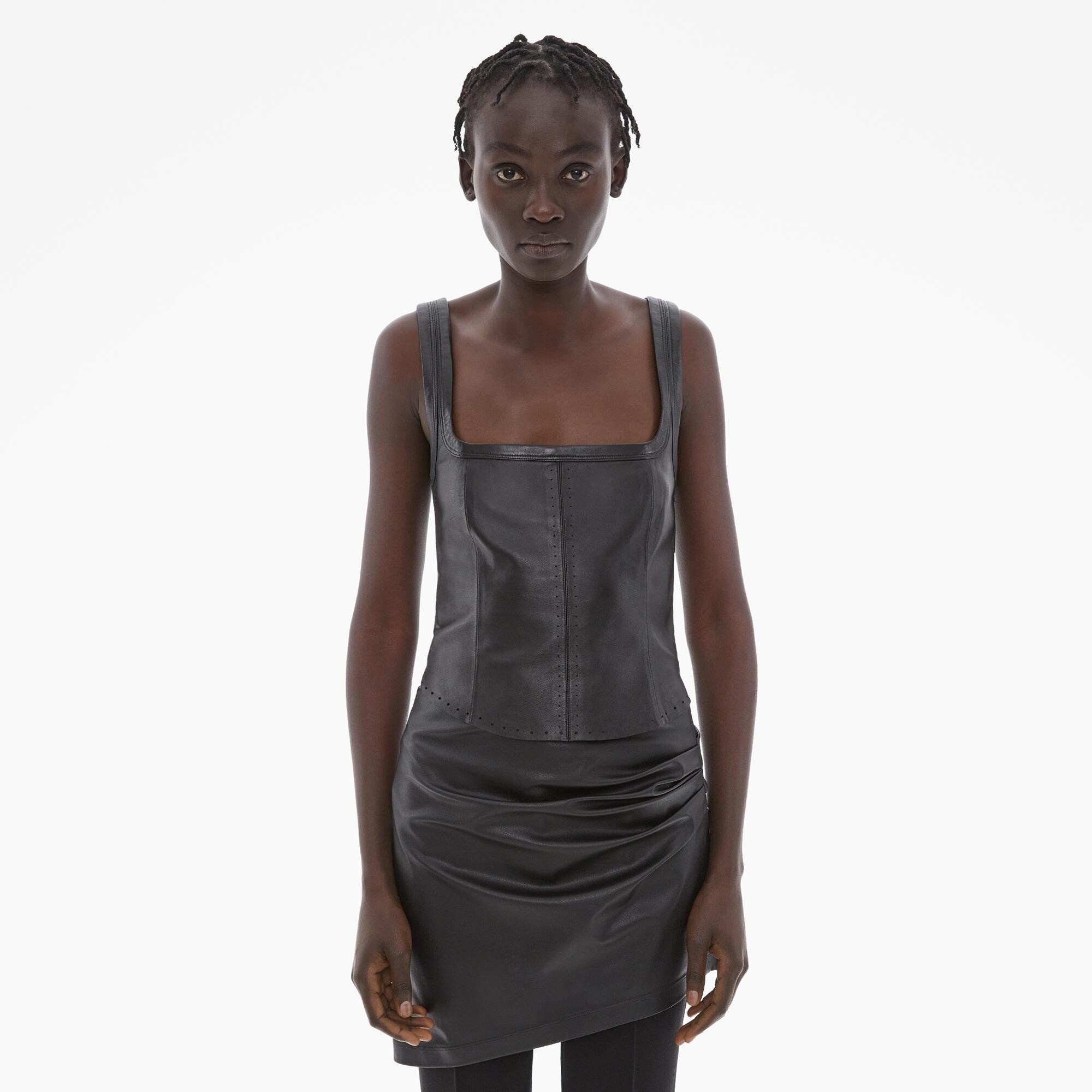 LEATHER TANK TOP - 3