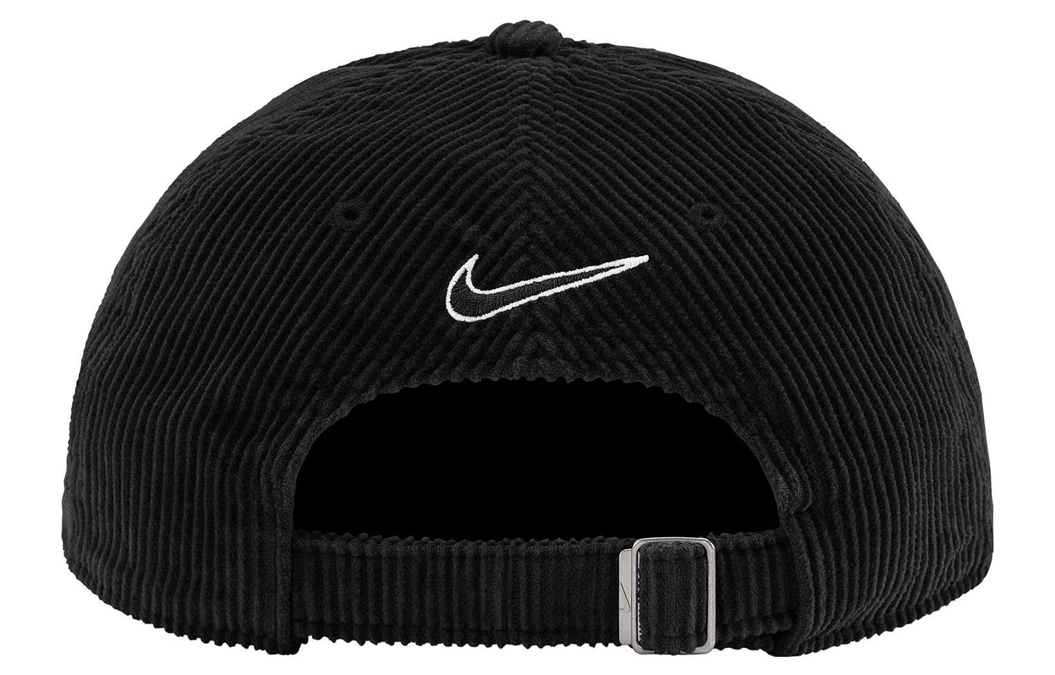 Supreme Supreme x Nike Arc Corduroy 6-Panel Cap 'Black White
