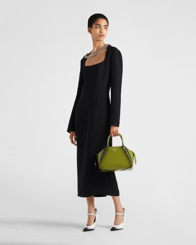 Prada Cady dress with necklace outlook