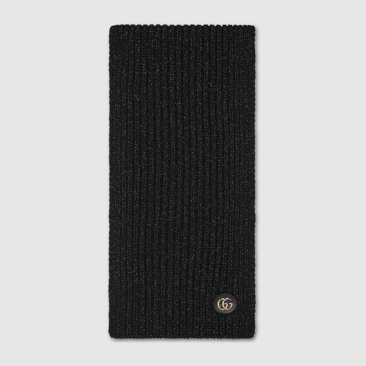 Wool cable knit scarf - 1