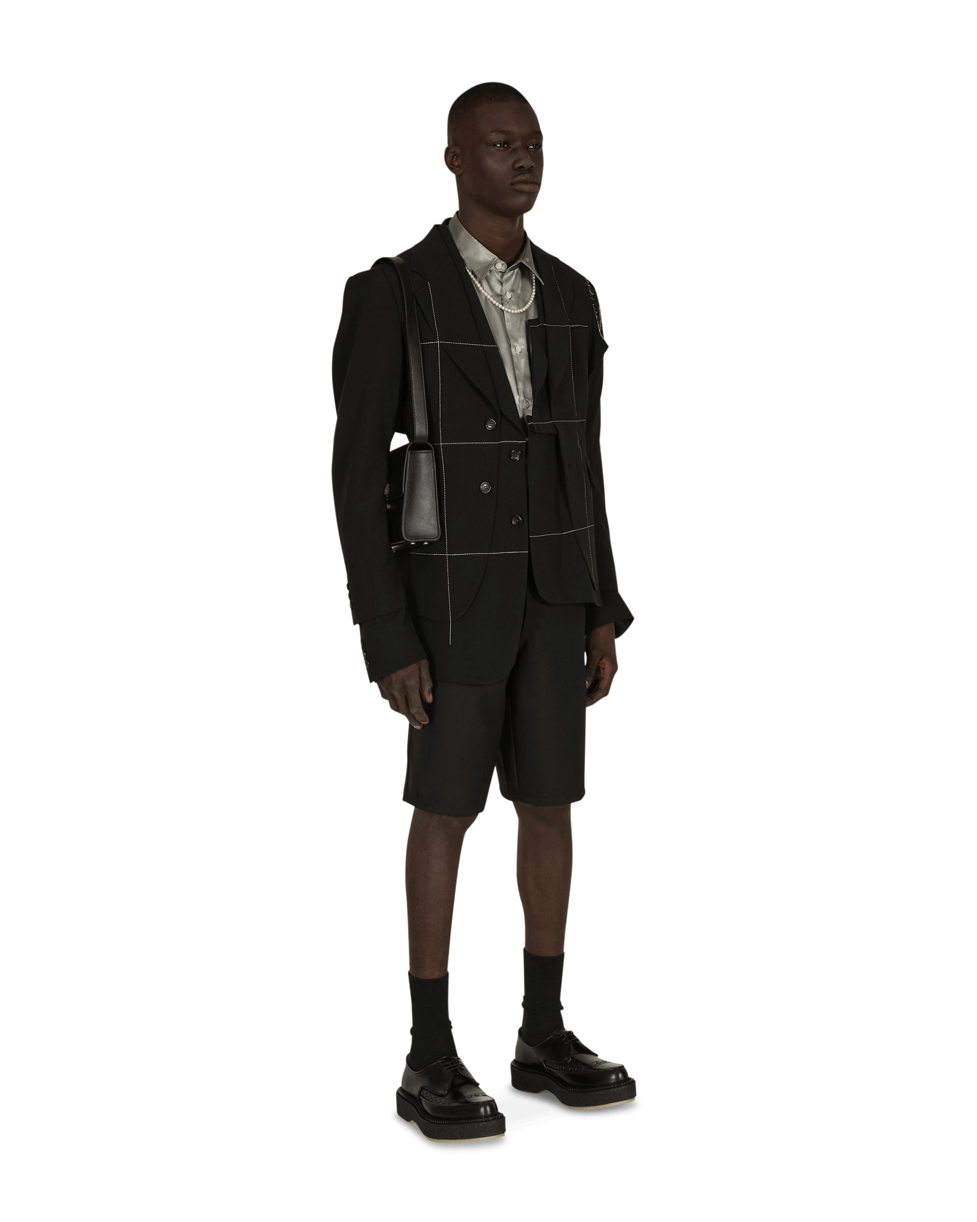 Deconstructed Blazer Black - 5