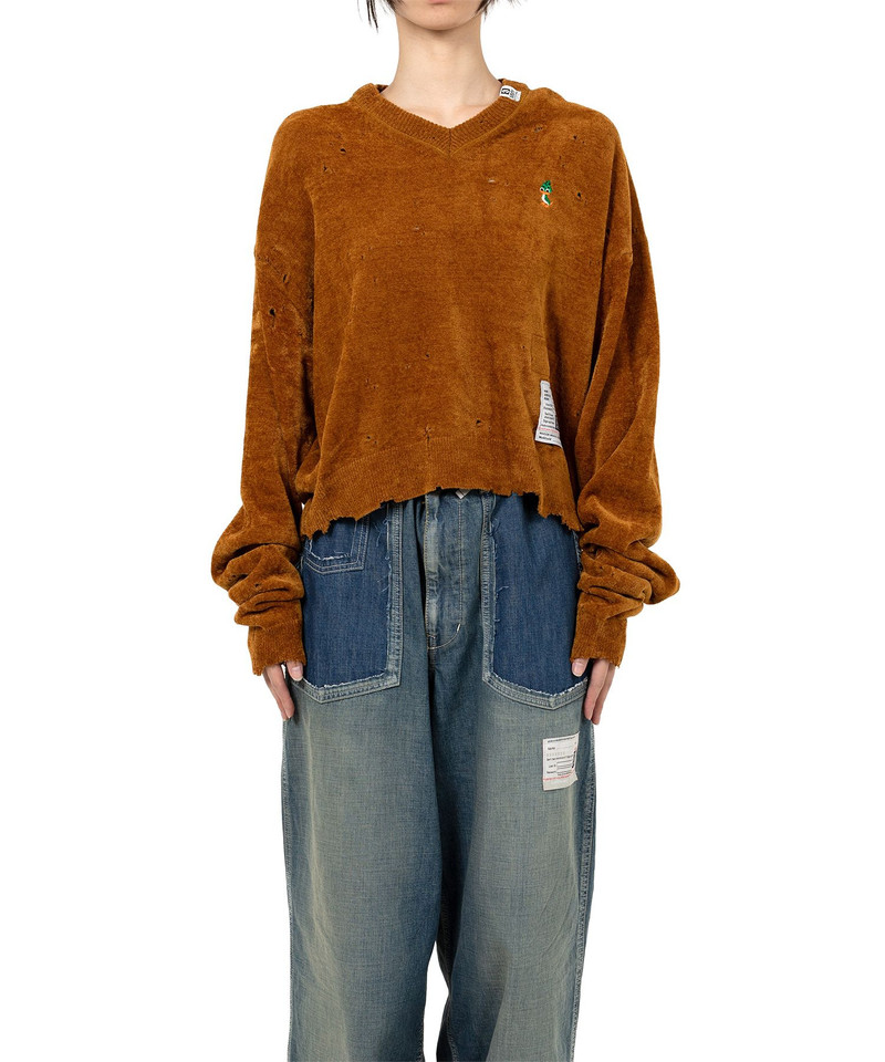 Distressed Knit Sweater 15