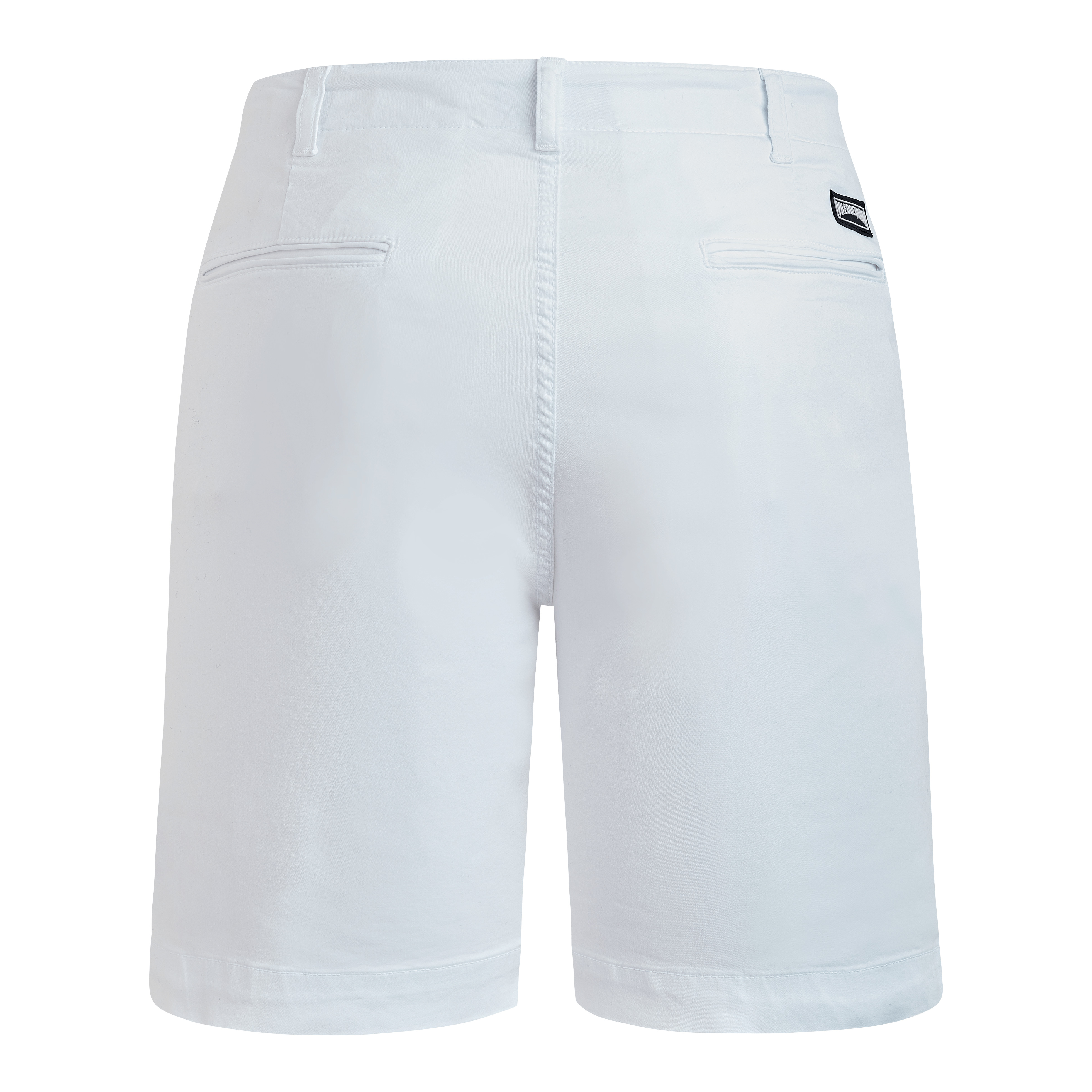 Men Tencel Satin Bermuda Shorts Solid - 2