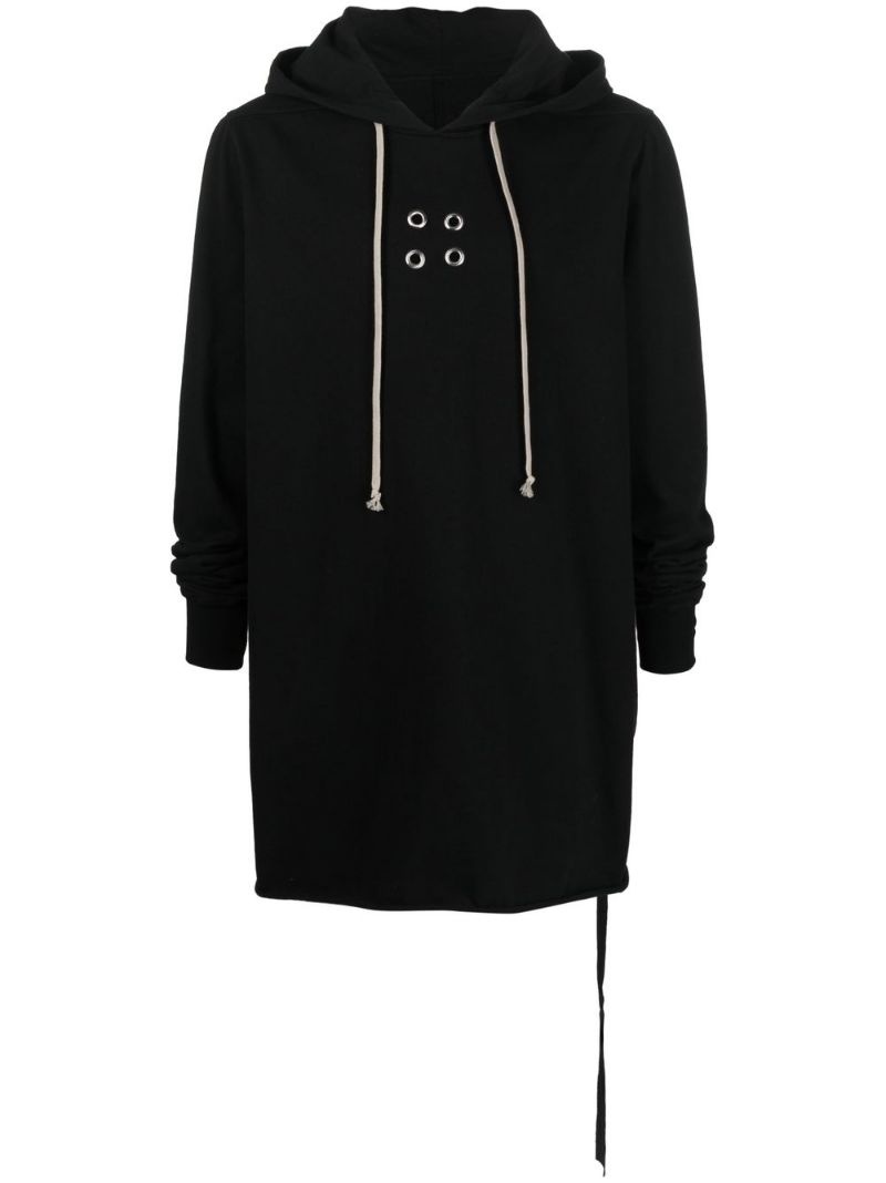 long-sleeved cotton hoodie - 1