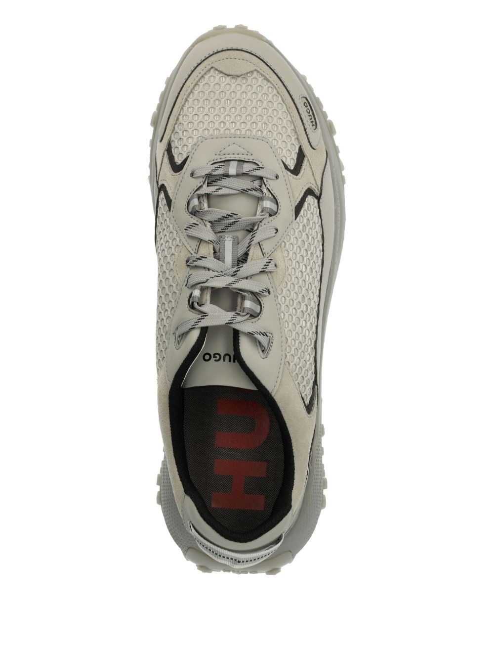 mesh detailing trainers - 4