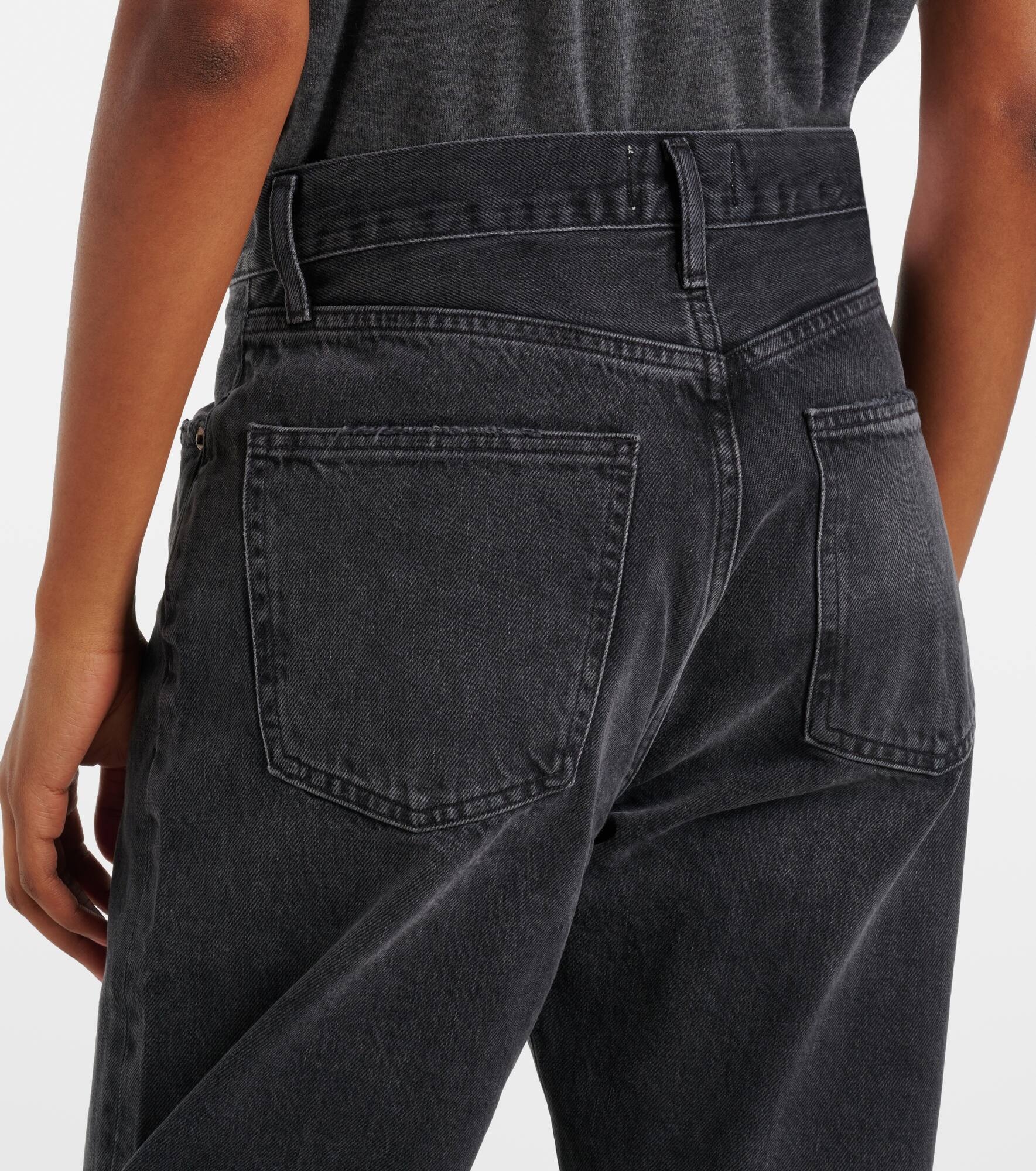 '90s Pinch Waist high-rise straight jeans - 6