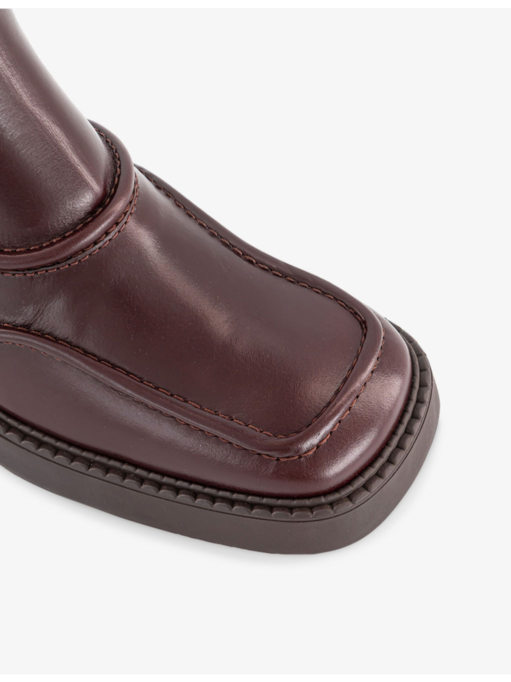 Maelene Leather Ankle Boots - 5