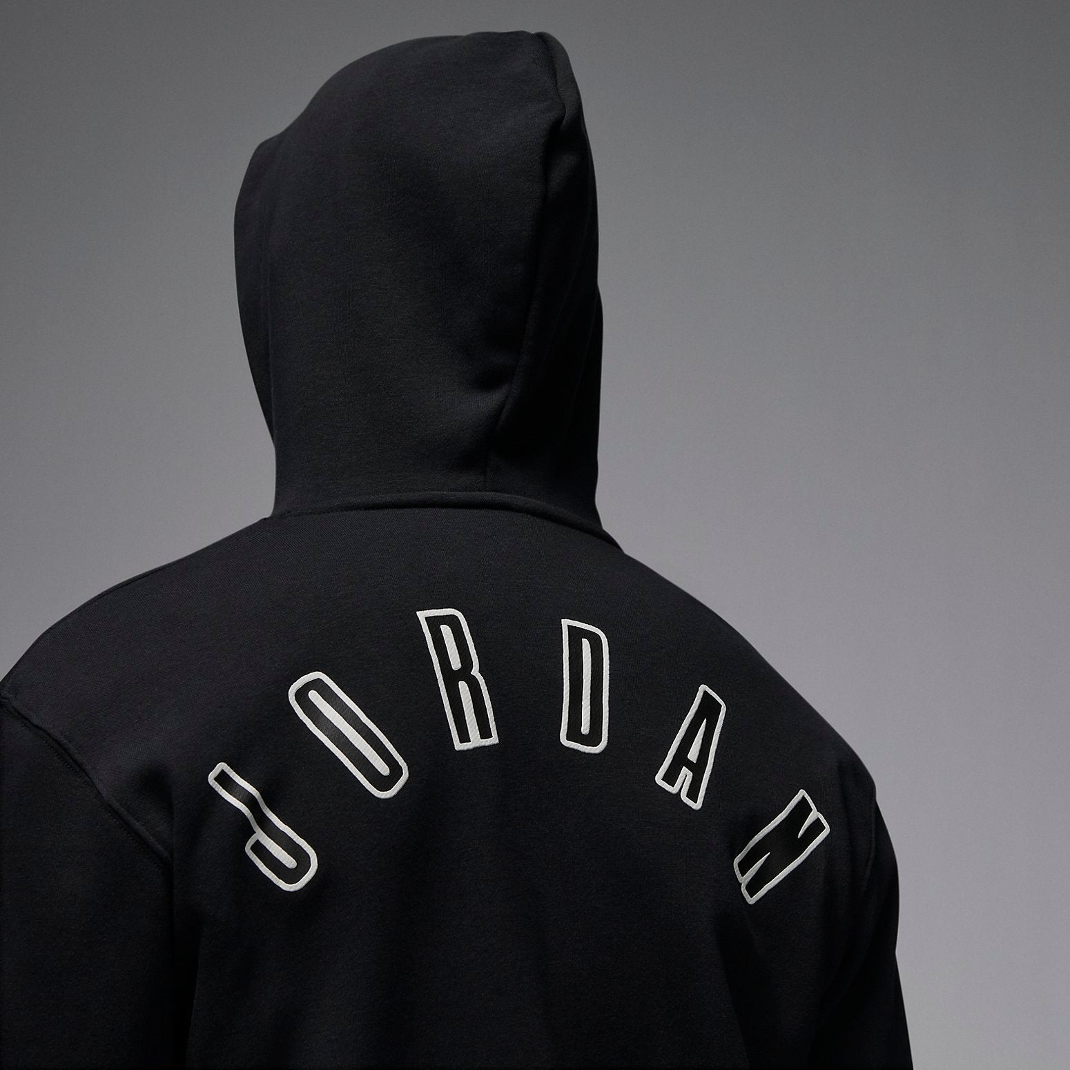 Air Jordan Flight MVP Fleece Pullover Hoodie 'Black' FQ1871-010 - 3