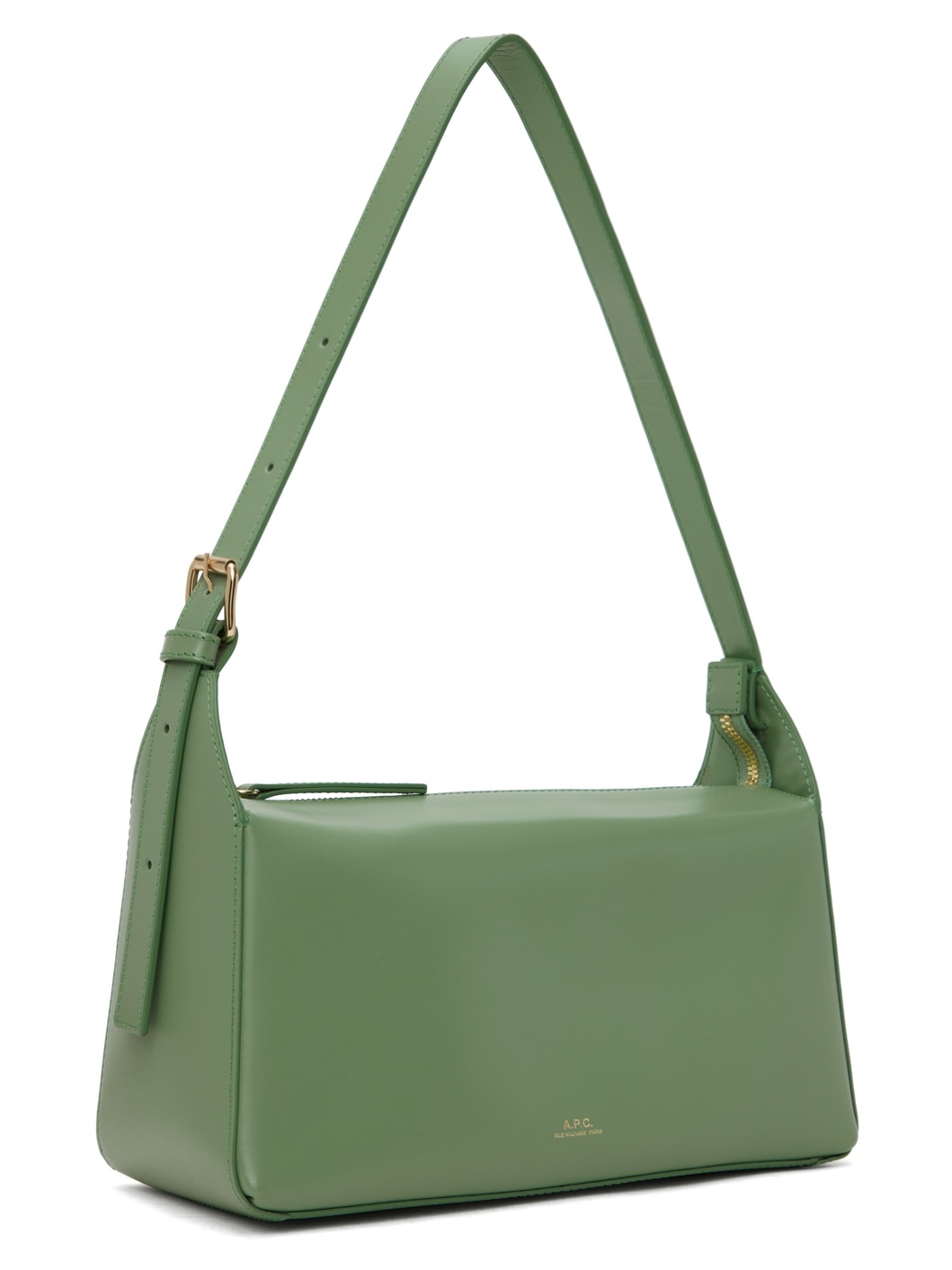 Green Virginie Baguette Bag - 2