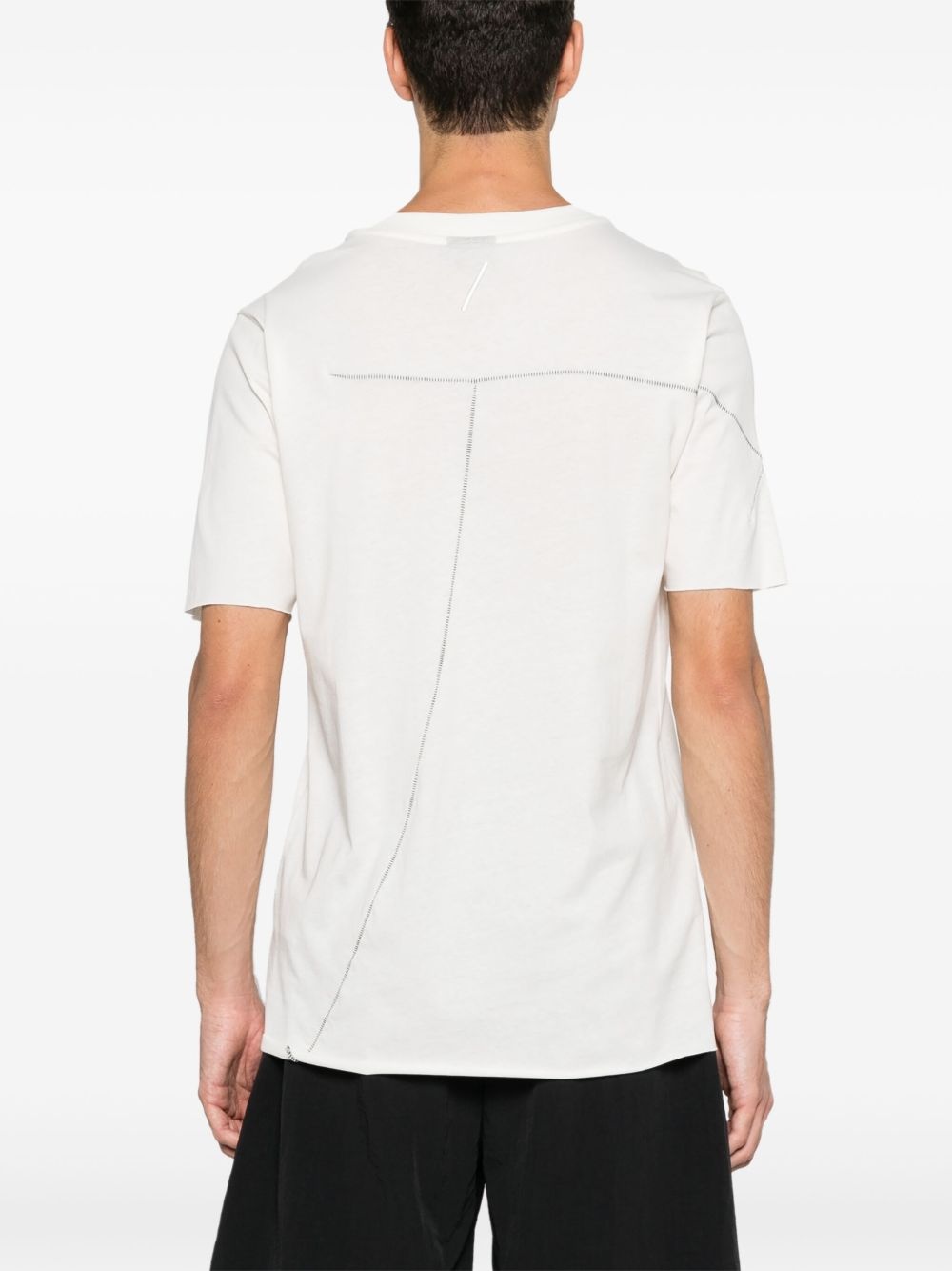 embroidered-motif T-shirt - 4