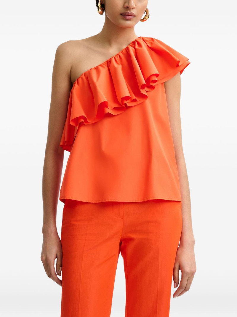 ruffled asymmetric blouse 3