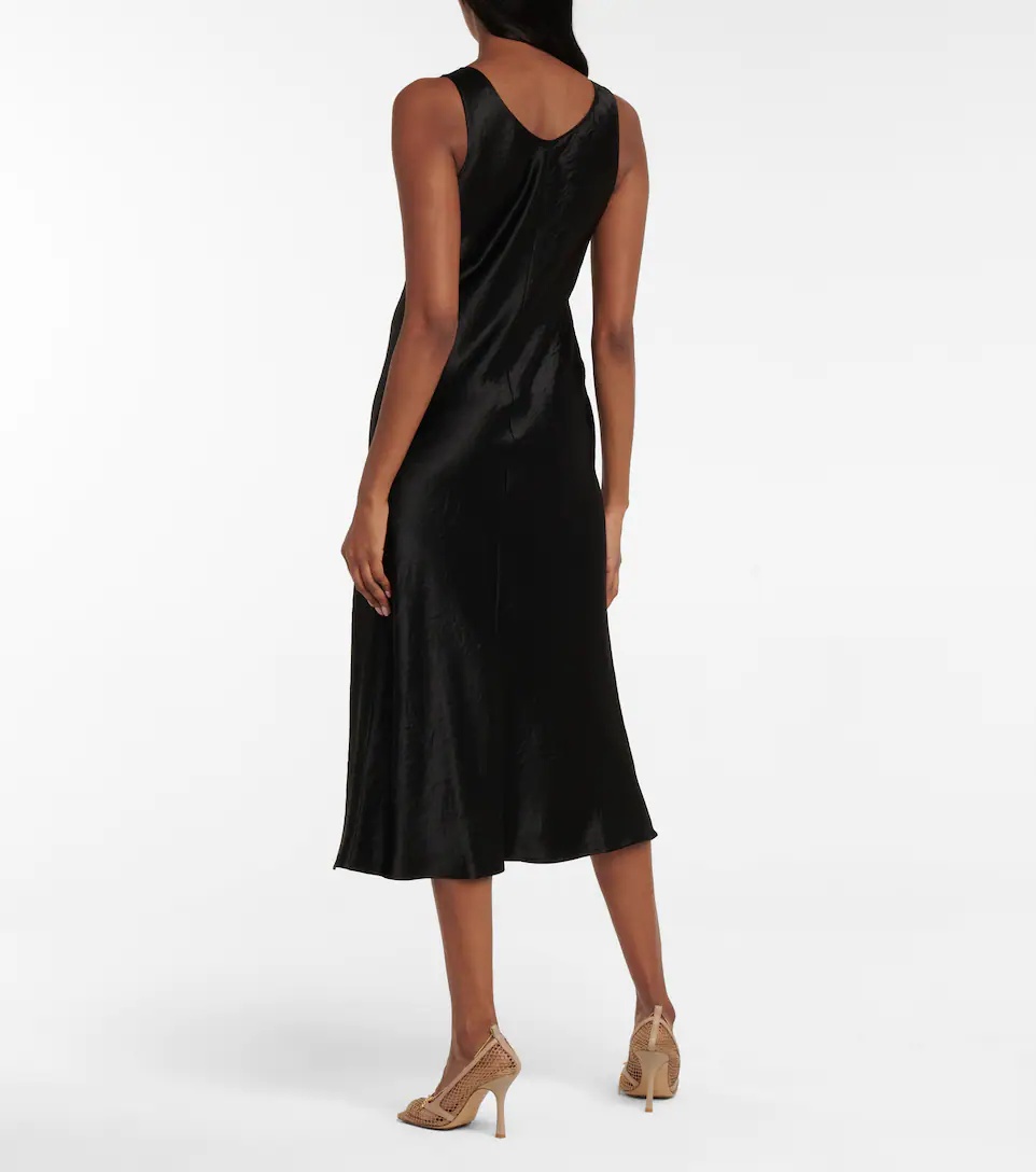 Talete satin midi dress - 3