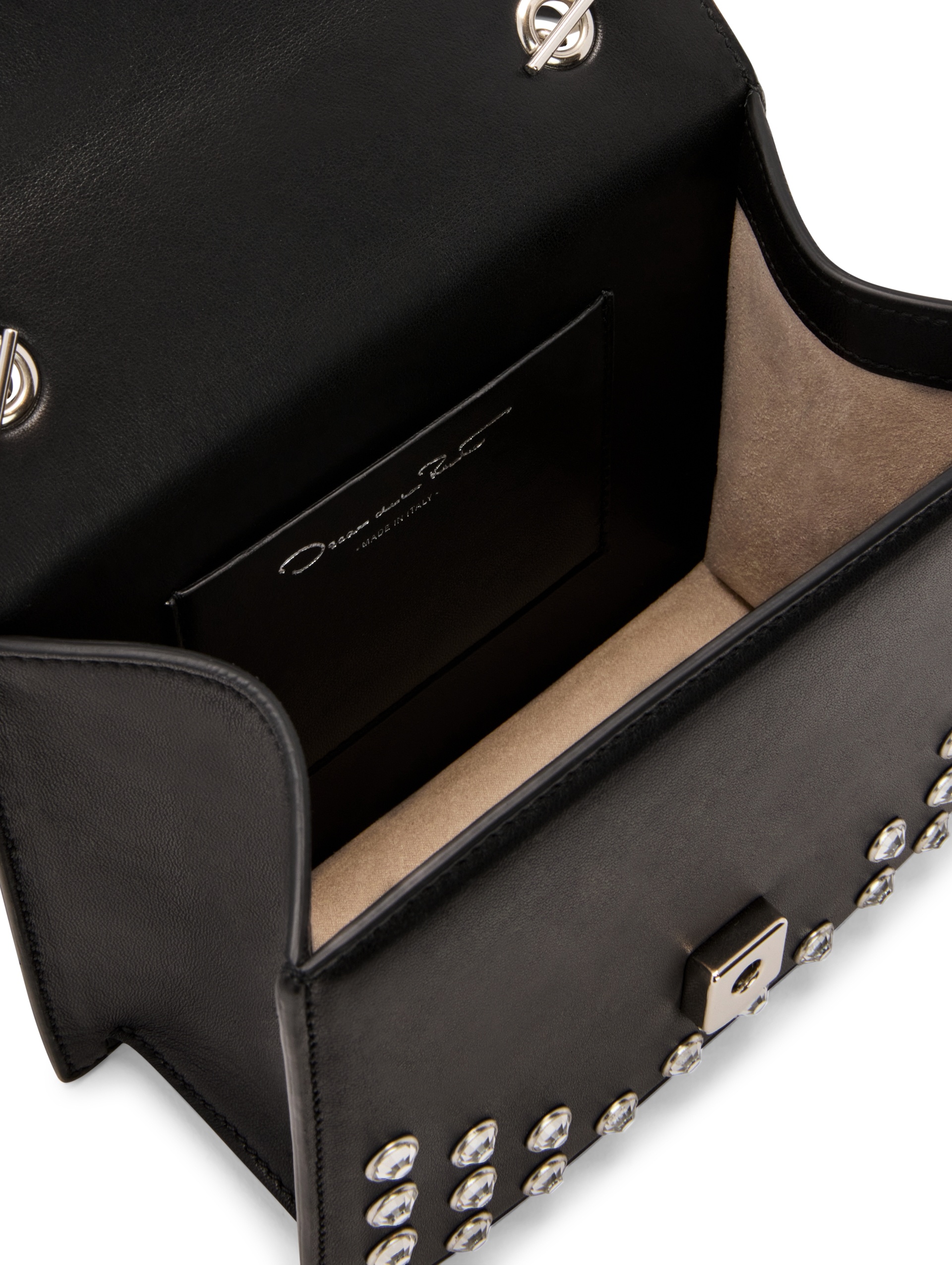 CRYSTAL STUD MINI TRO BAG - 4