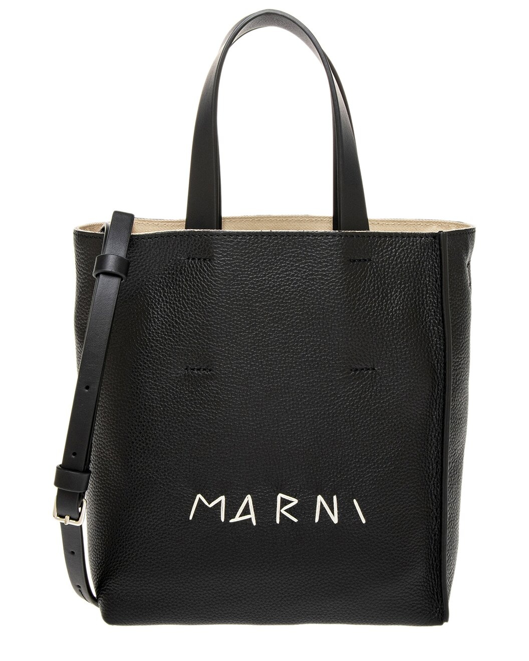 Marni Museo Soft Mini Leather Tote - 1