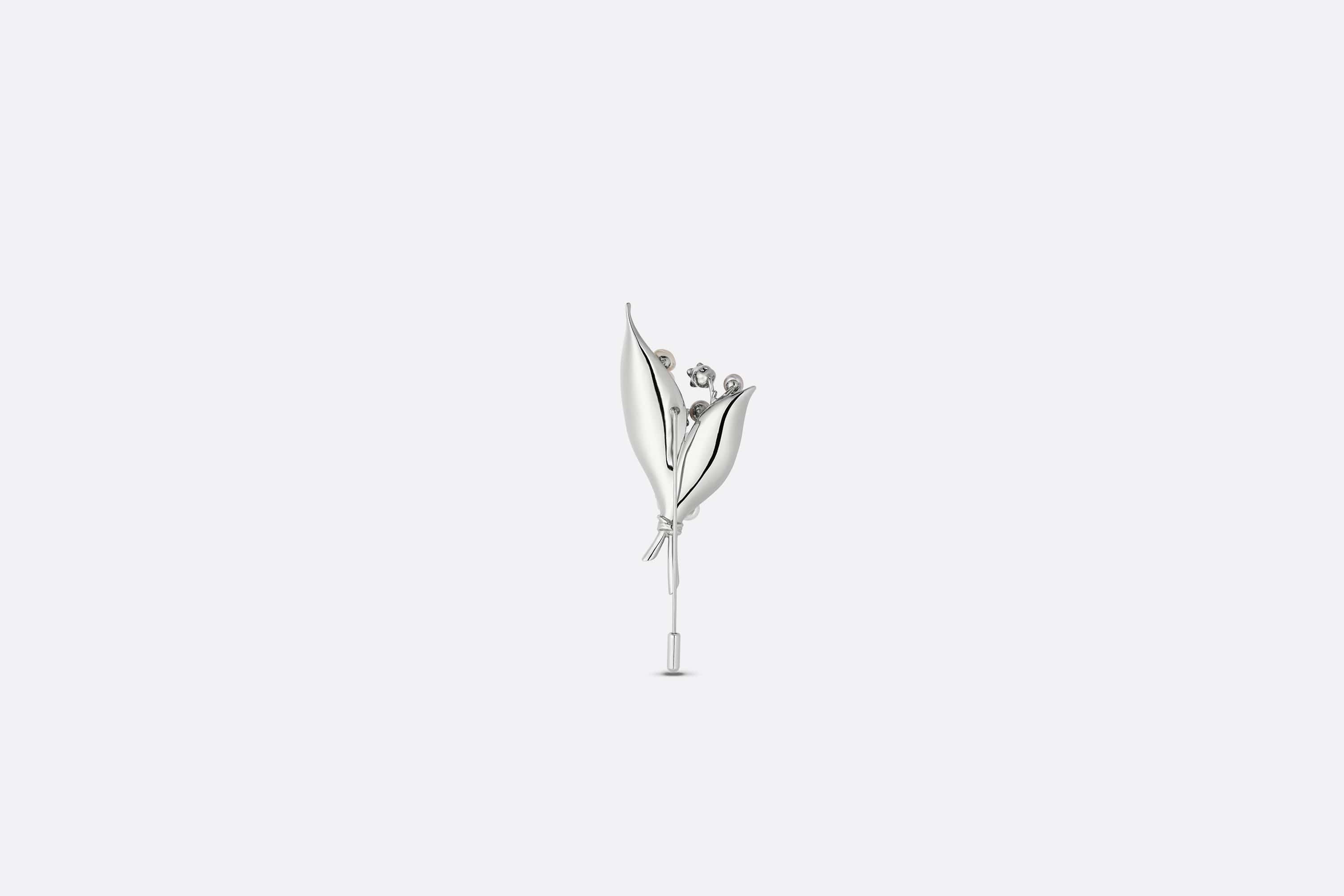アクセサリーその他 Dior Lily Of The Valley Brooch Dior Lily of the Valley Brooch | REVERSIBLE