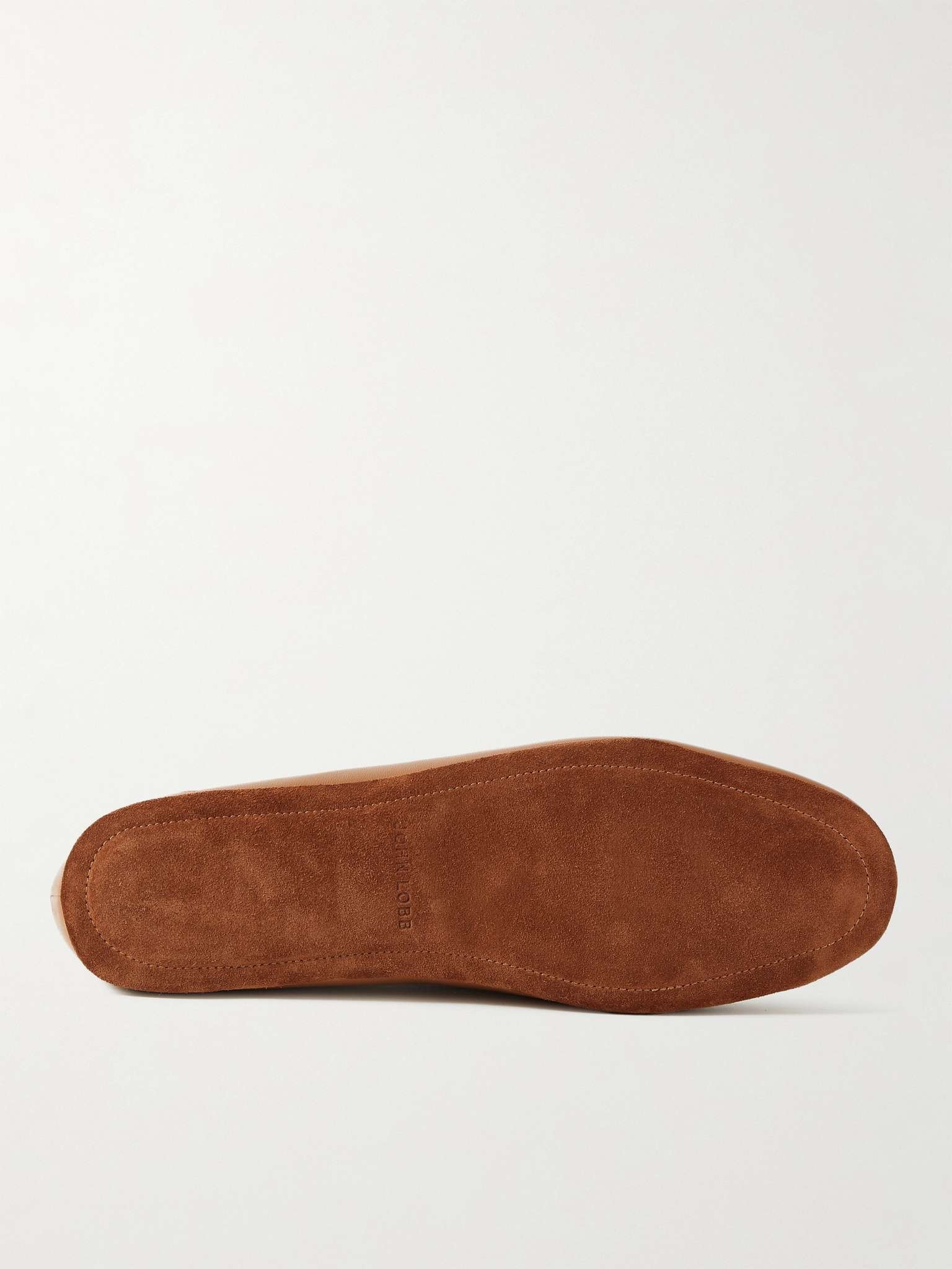 Hampton Leather Travel Slippers - 7