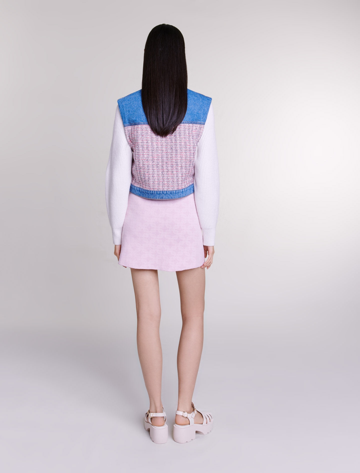 Jacquard knit skirt - 9