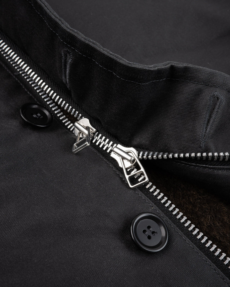 OILED WHIPCORD N1 DECK JACKET - BLACK 16