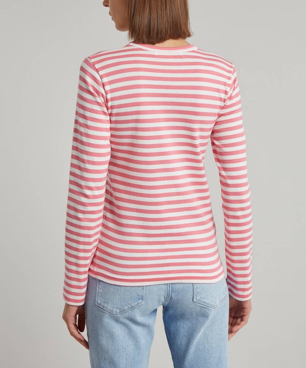Striped Long-Sleeve T-Shirt - 4