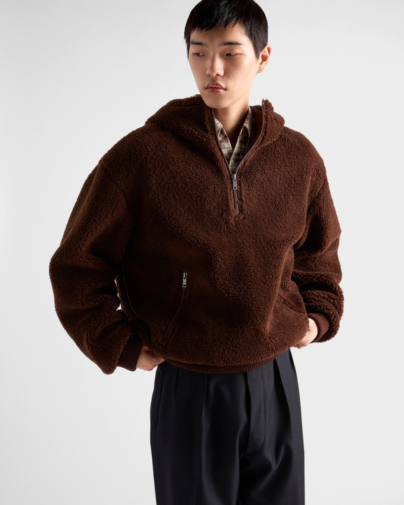 Wool blend hoodie 3