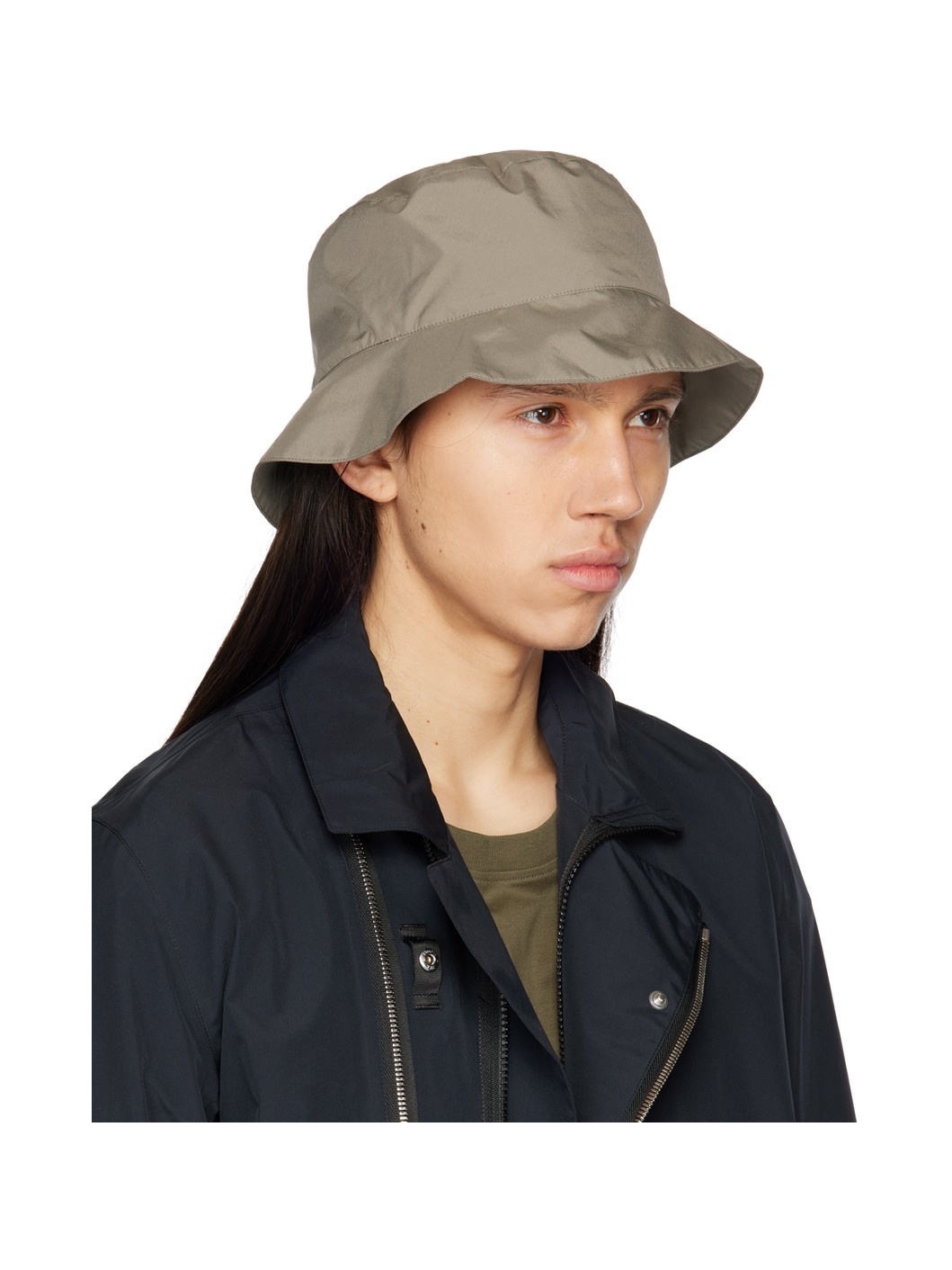ACRONYM Khaki FC3-WS Bucket Hat | ssense | REVERSIBLE
