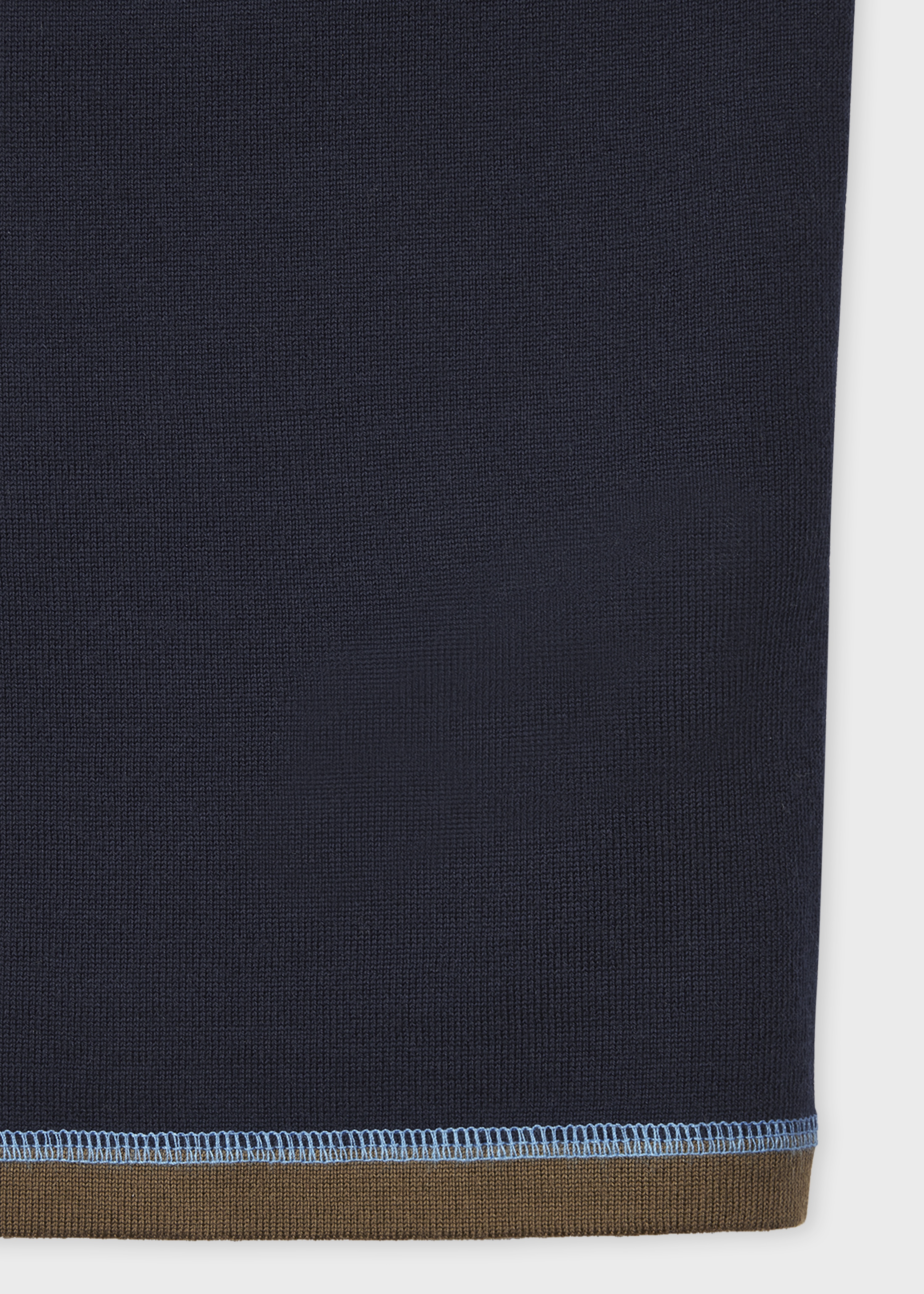 Navy Washable Merino Wool T-Shirt - 2