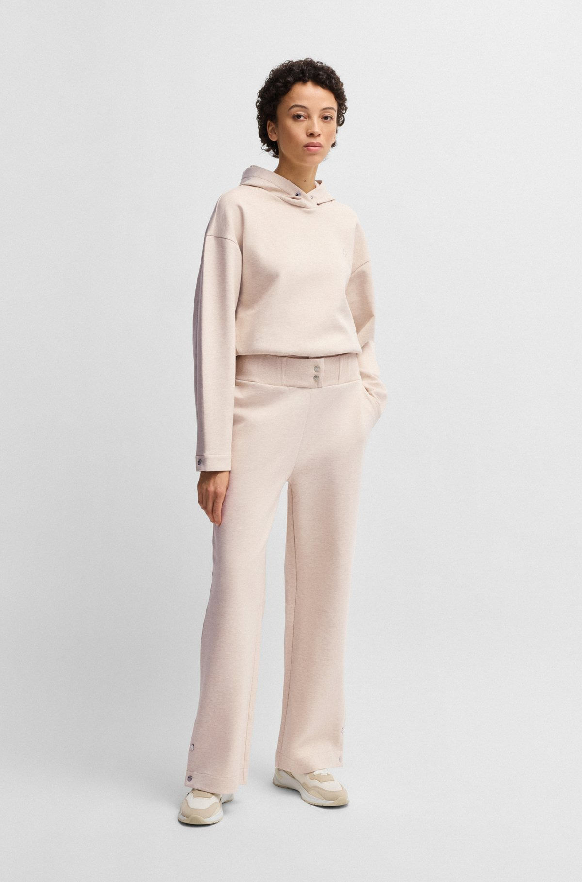 TRACKSUIT BOTTOMS WITH DOUBLE B MONOGRAM - 3