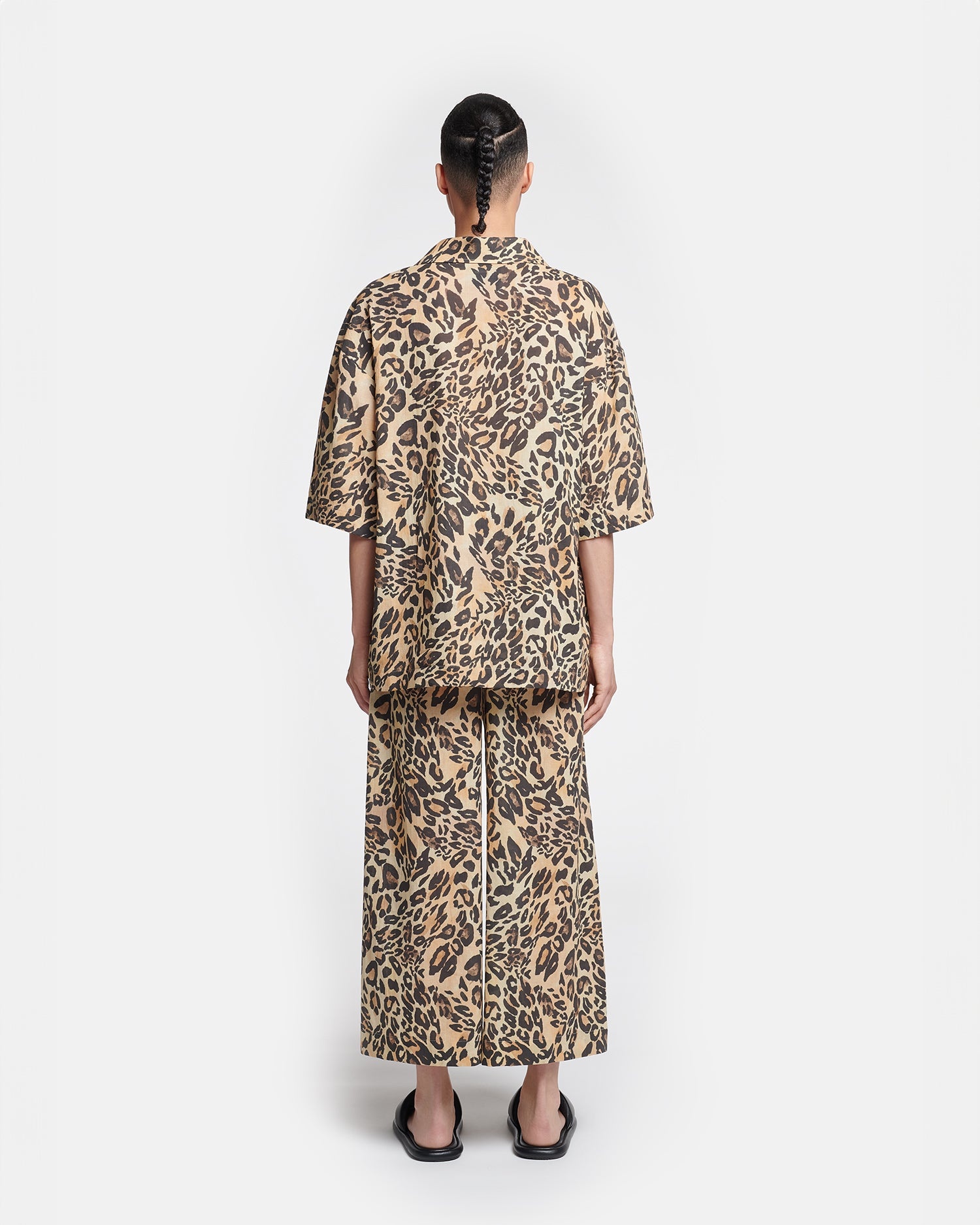Printed Cotton-Voile Pants - 5
