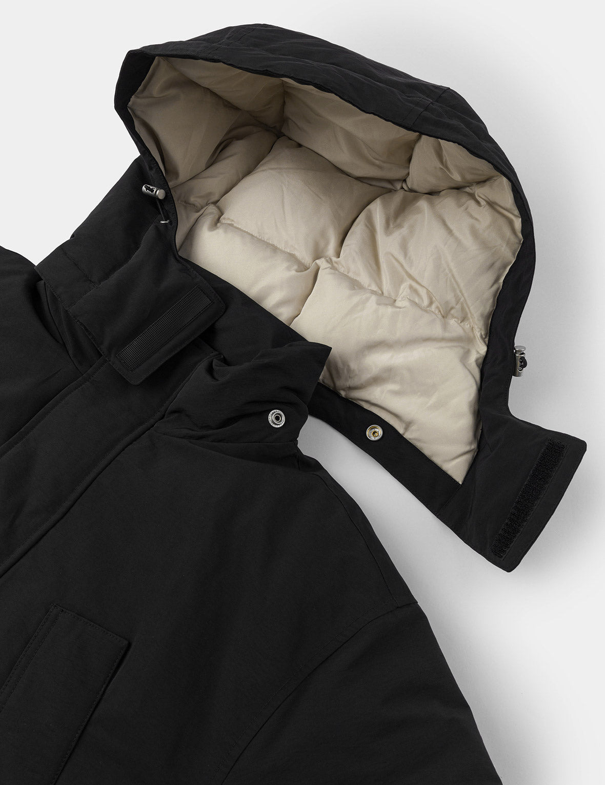 Seagull Embroidery Regular Fit Waterproof Down Jacket - 8