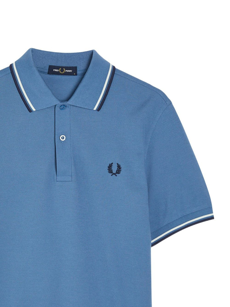 Fred Perry striped-detail polo shirt outlook