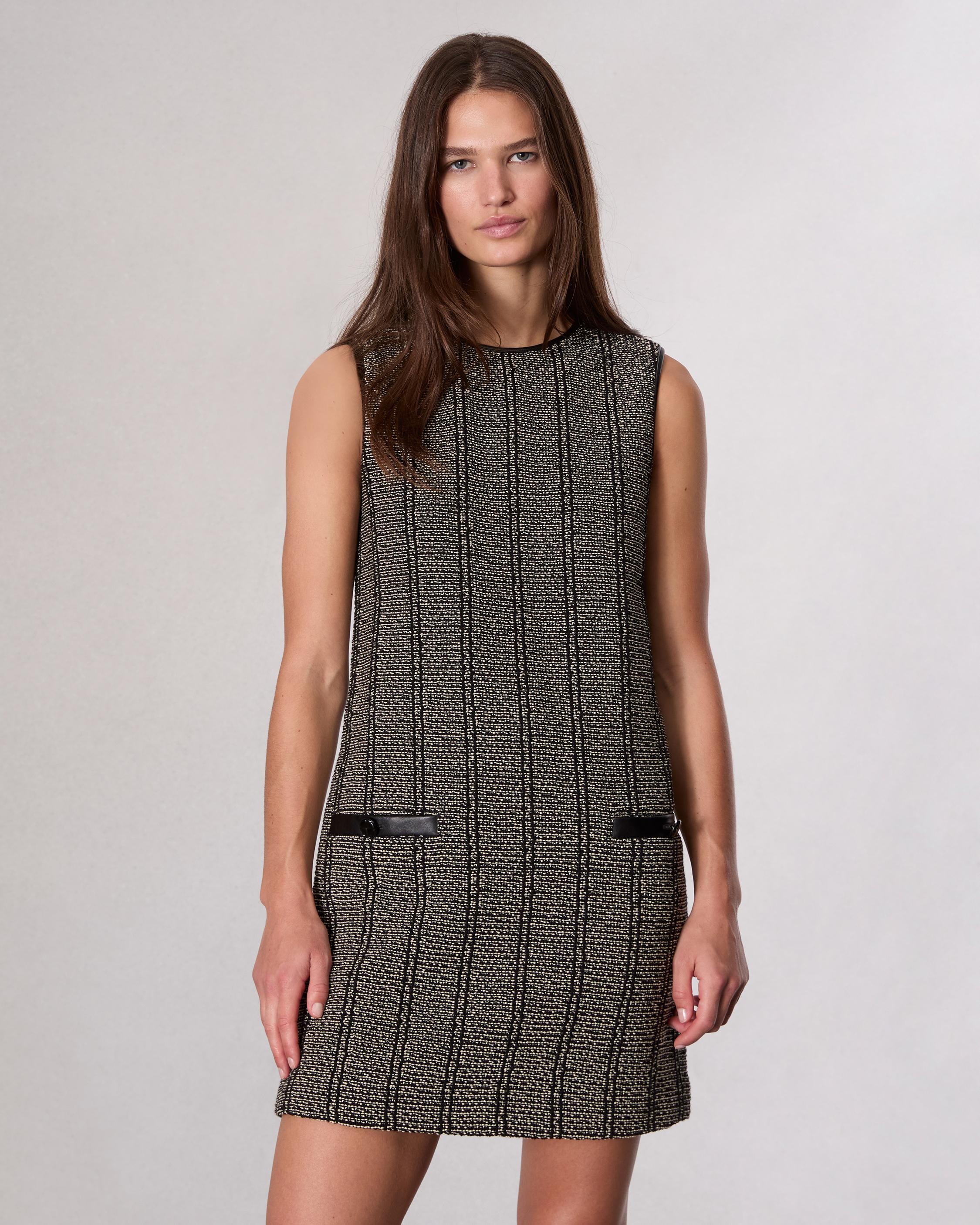 Frances Tweed Mini Dress - 2